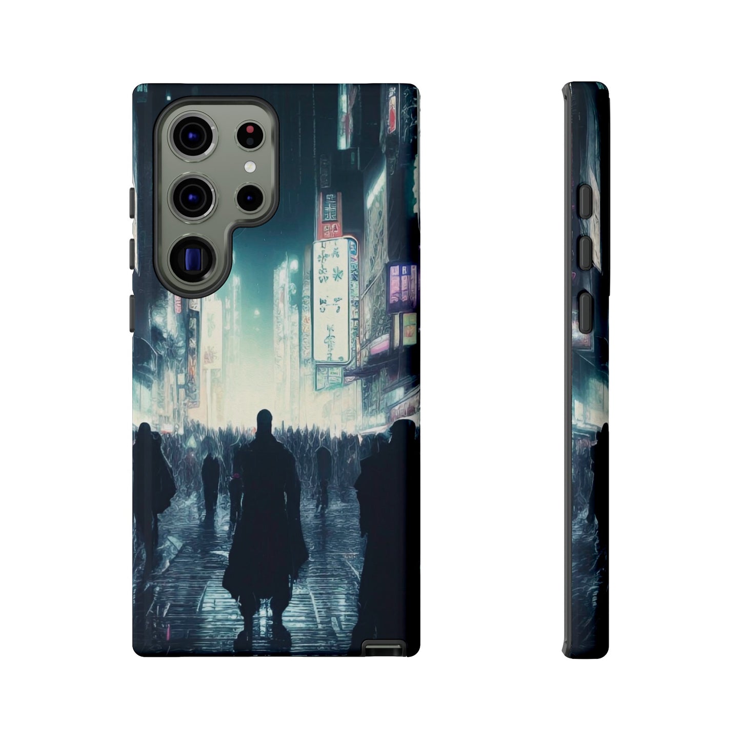 Strangers in the City Wallpaper Phone Case | iPhone 15 Plus/ Pro, 14, 13, 12| Google Pixel 7, Pro, 5| Samsung Galaxy S23 All Major Phone Models