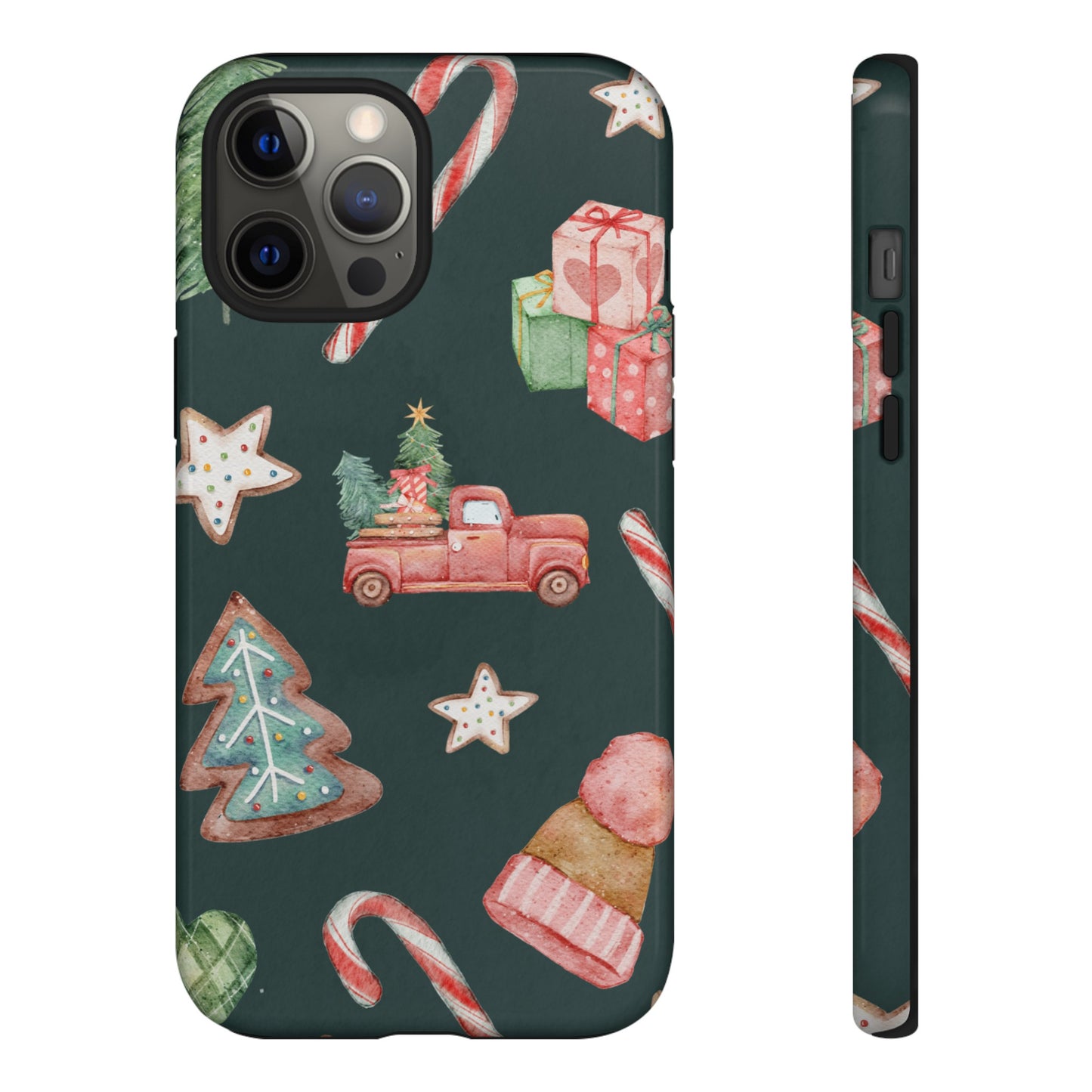 Festive Christmas Wallpaper Phone Case | iPhone 15 Plus/ Pro, 14, 13, 12| Google Pixel 7, Pro, 5| Samsung Galaxy S23 All Major Phone Models