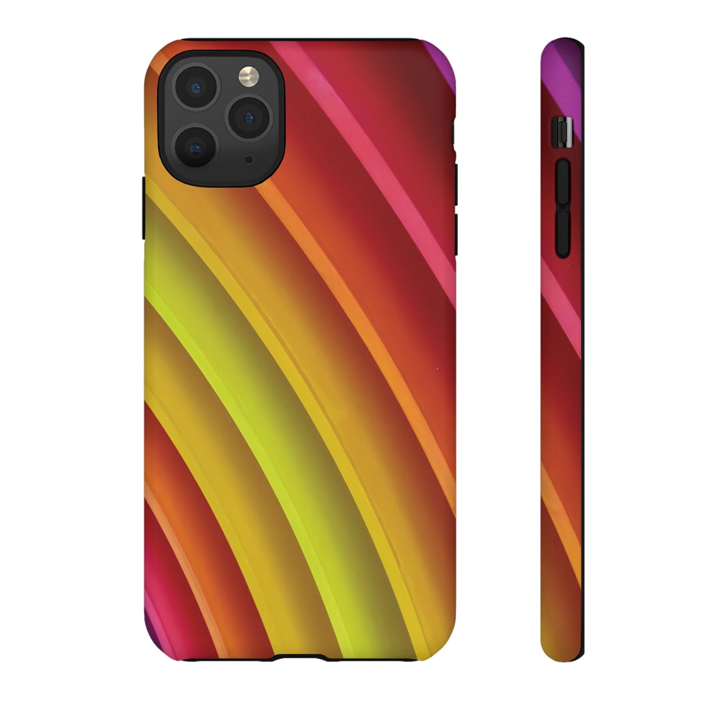 Curved Colourful Wallpaper Phone Case | iPhone 15 Plus/ Pro, 14, 13, 12| Google Pixel 7, Pro, 5| Samsung Galaxy S23 All Major Phone Models