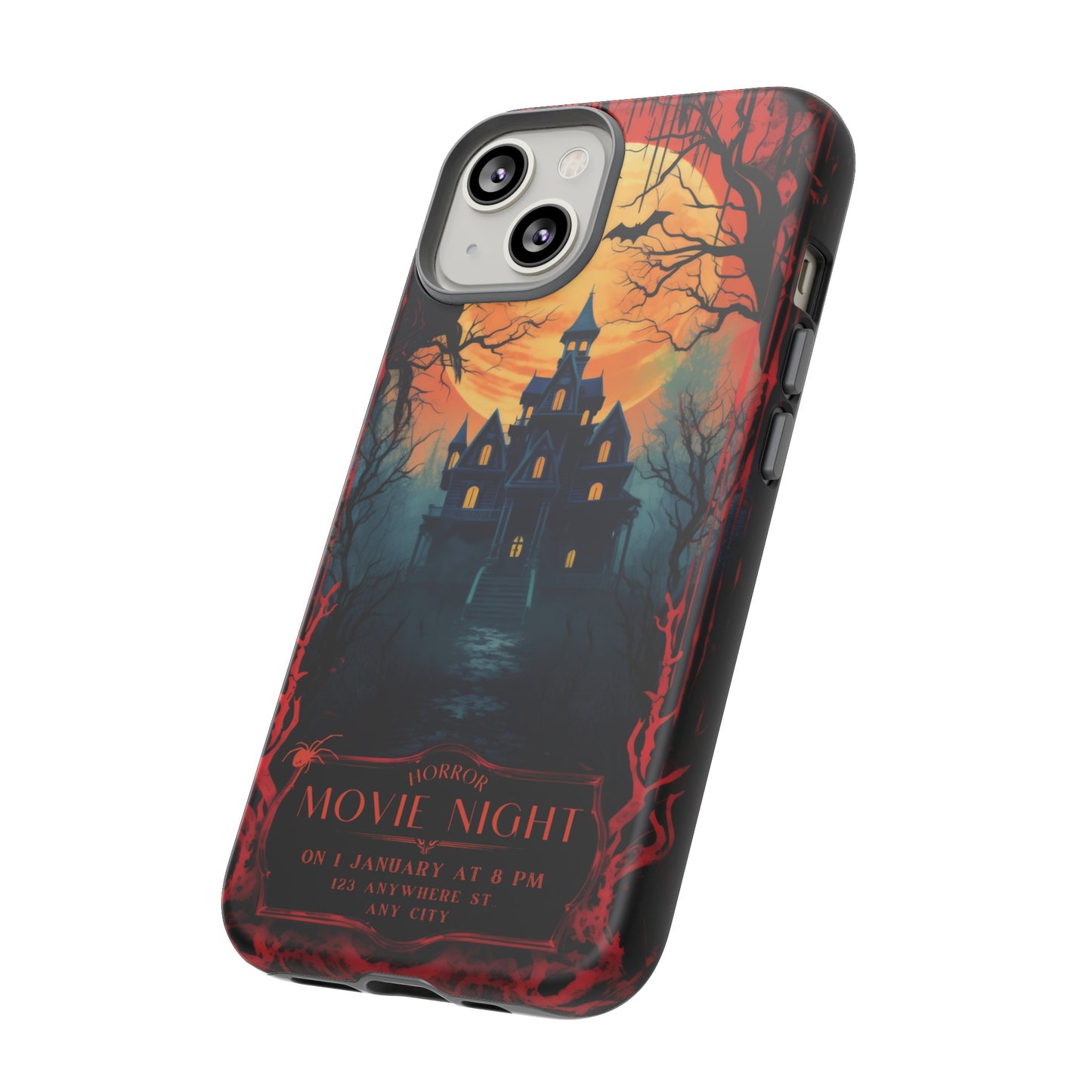 Horror Movie Night Phone Case | iPhone 15 Plus/ Pro, 14, 13, 12| Google Pixel 7, Pro, 5| Samsung Galaxy S23 All Major Phone Models