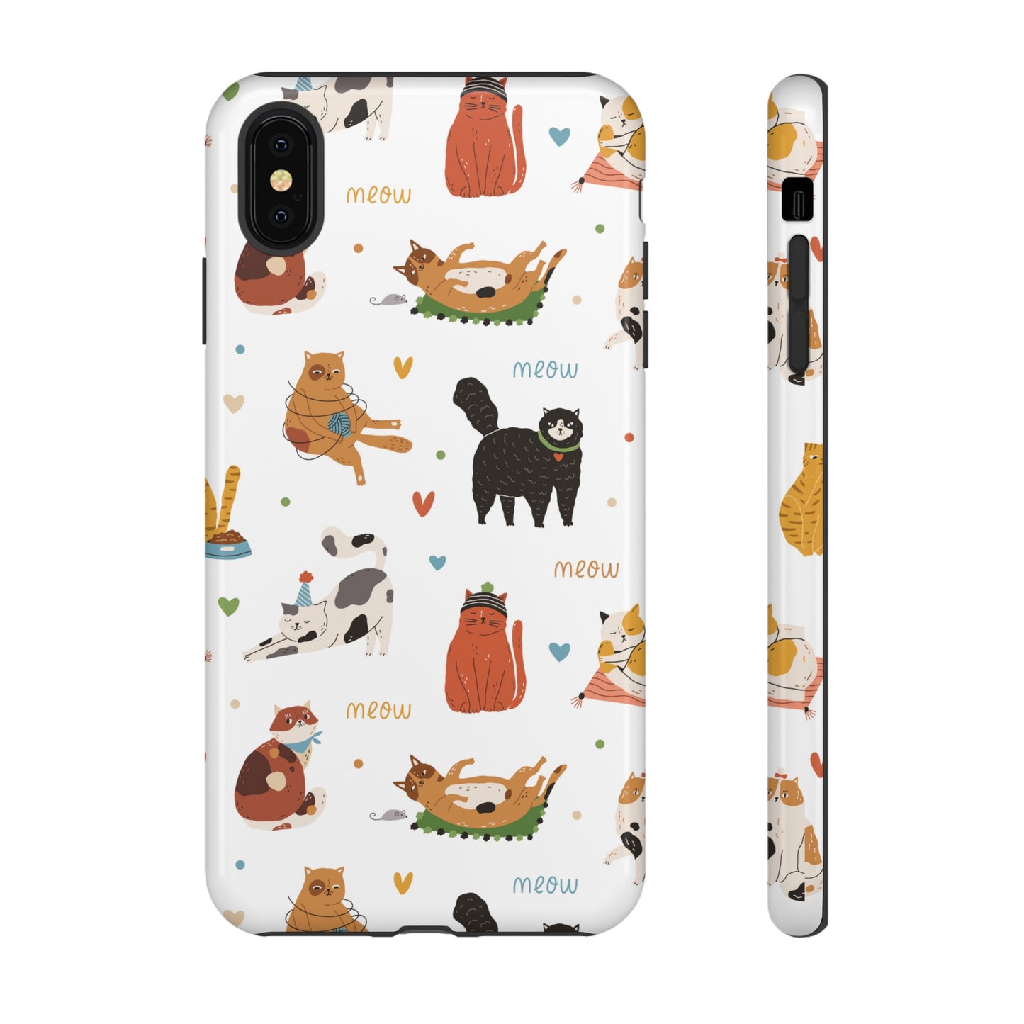 Collage of Cats Wallpaper Phone Case | iPhone 15 Plus/ Pro, 14, 13, 12| Google Pixel 7, Pro, 5| Samsung Galaxy S23 All Major Phone Models