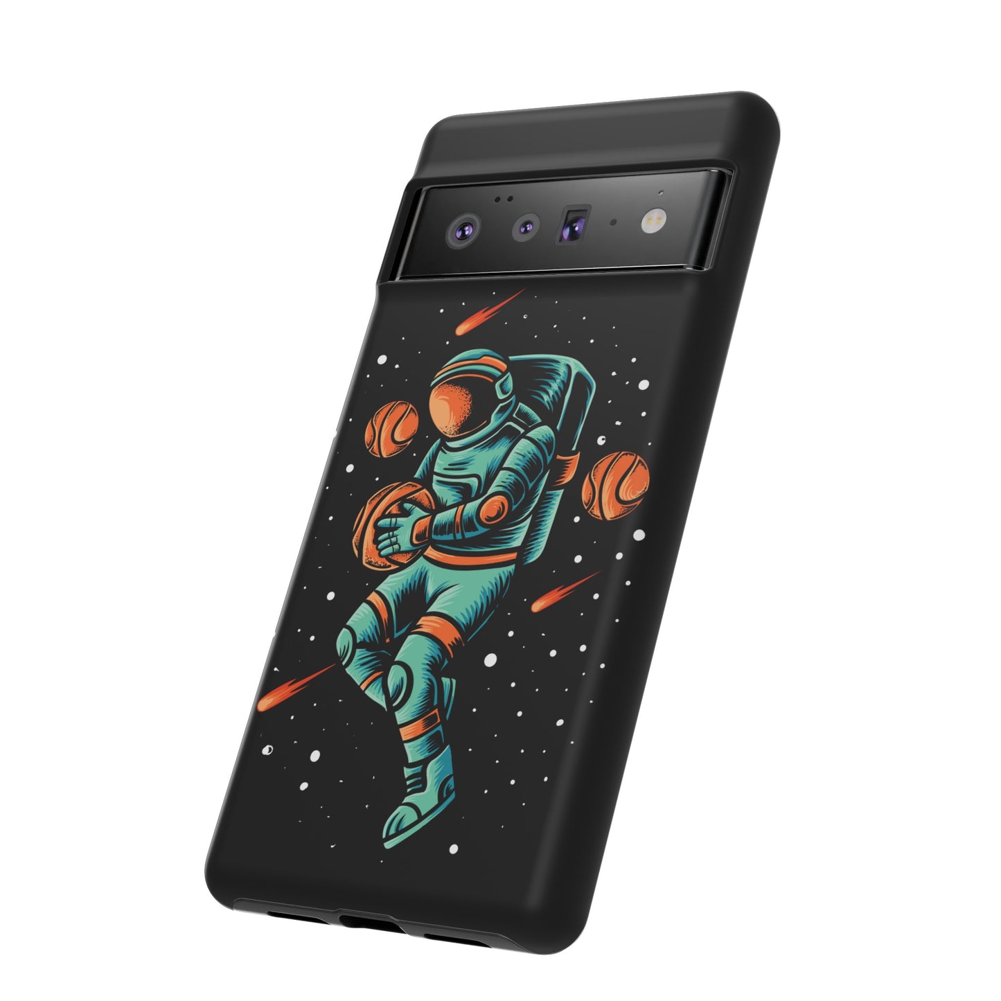 Space Basketball Phone Case | iPhone 15 Plus/ Pro, 14, 13, 12| Google Pixel 7, Pro, 5| Samsung Galaxy S23 All Major Phone Models