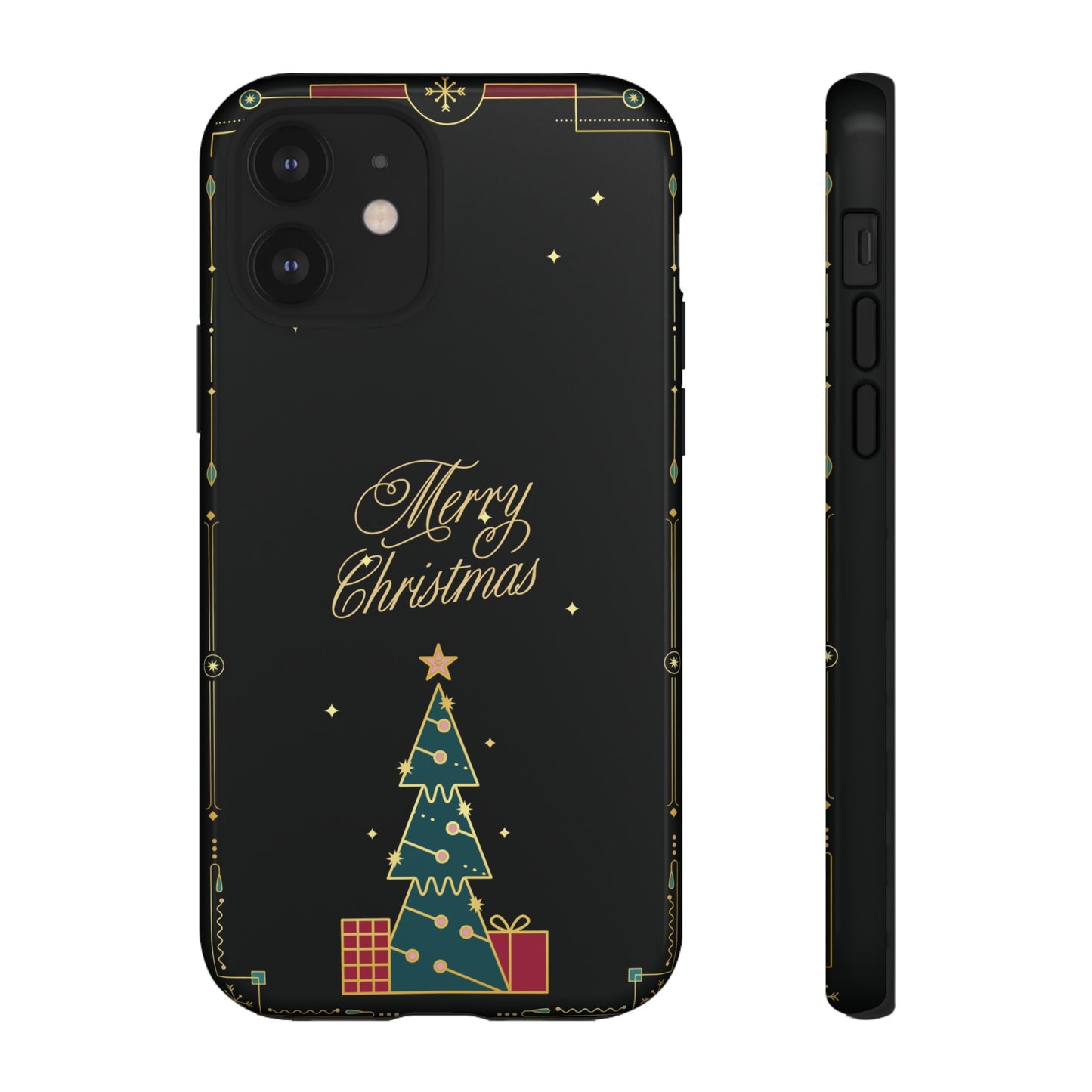 Christmas Tree Wallpaper Phone Case | iPhone 15 Plus/ Pro, 14, 13, 12| Google Pixel 7, Pro, 5| Samsung Galaxy S23 All Major Phone Models