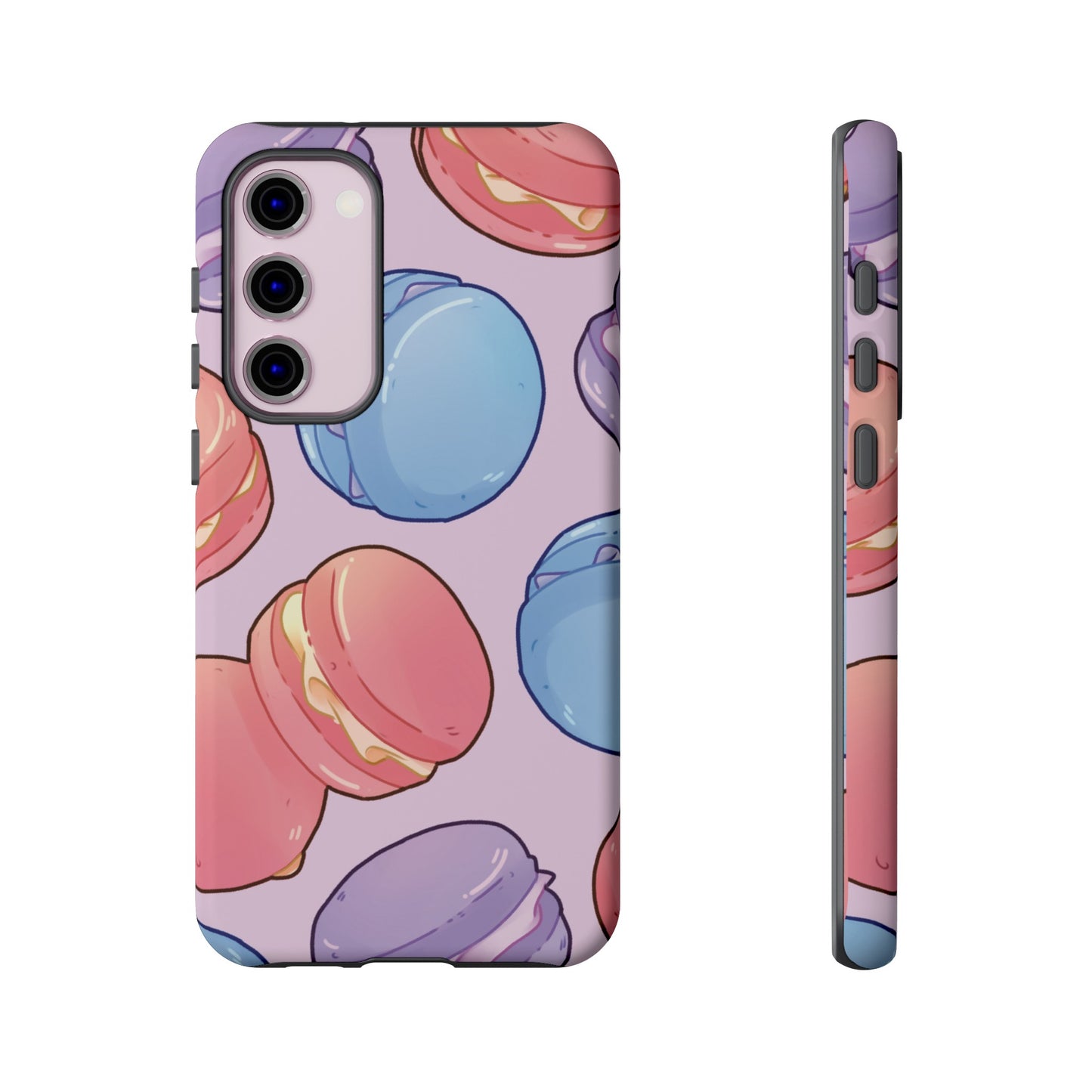 Macaron Wallpaper Phone Case | iPhone 15 Plus/ Pro, 14, 13, 12| Google Pixel 7, Pro, 5| Samsung Galaxy S23 All Major Phone Models