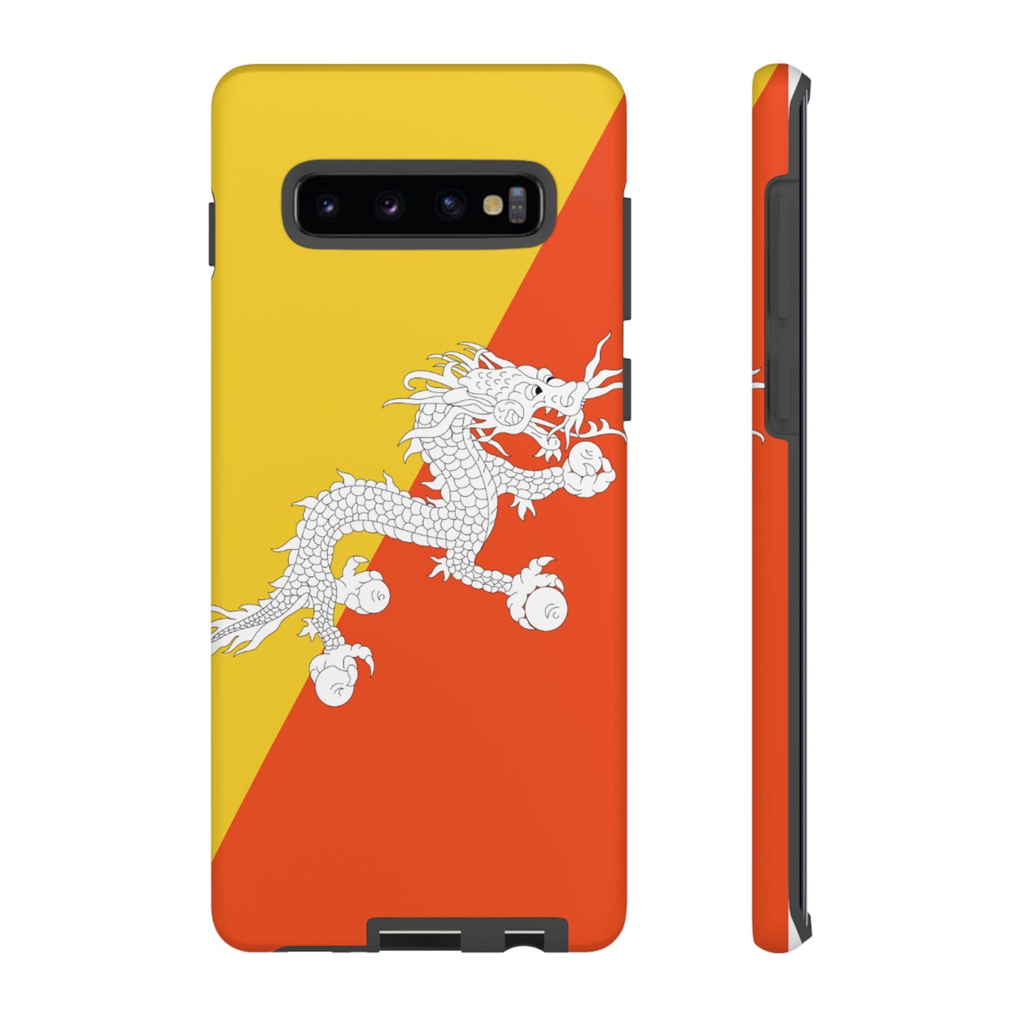 Bhutan Flag Phone Case | iPhone 15 Plus/ Pro, 14, 13, 12| Google Pixel 7, Pro, 5| Samsung Galaxy S23 All Major Phone Models