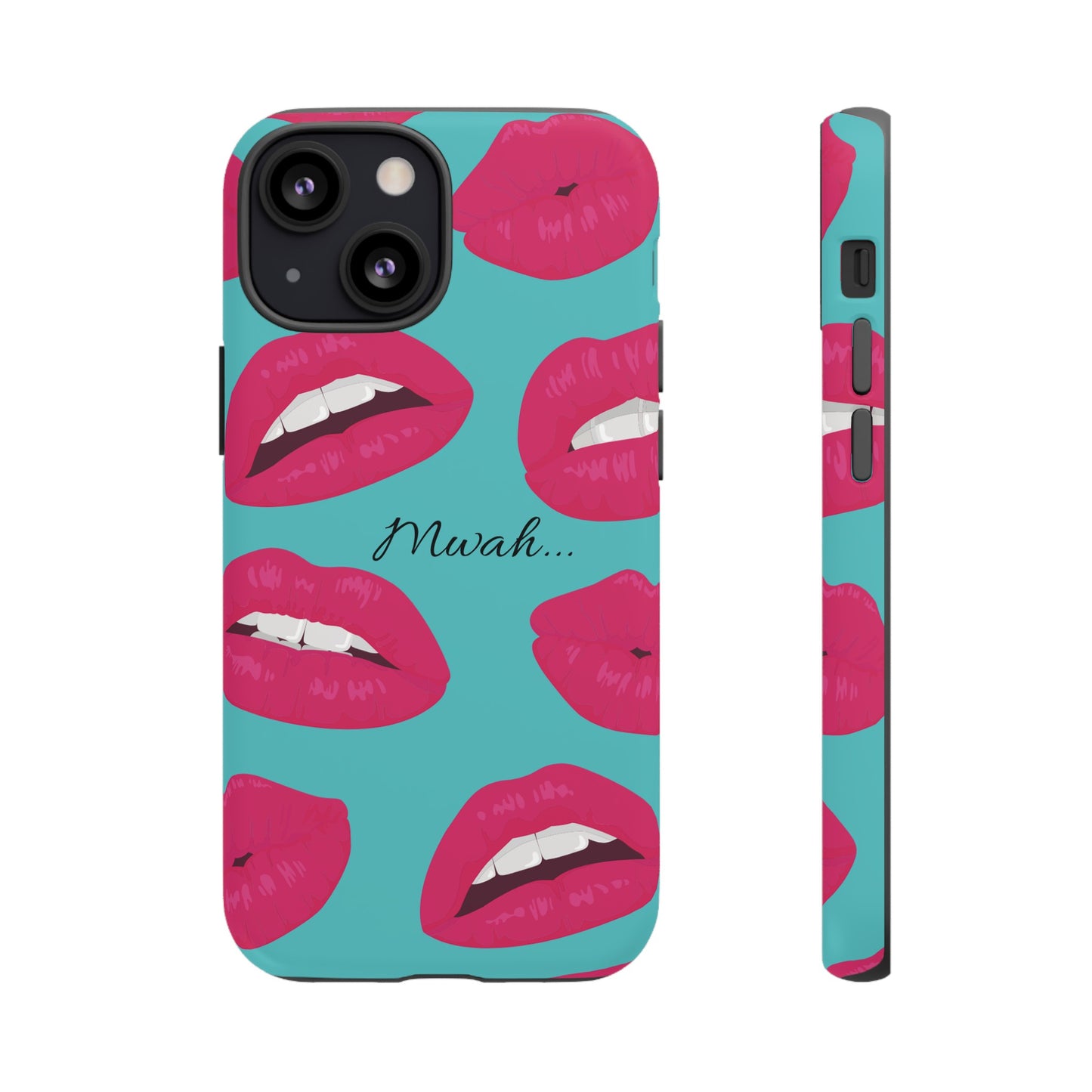 Mwah! Wallpaper Phone Case | iPhone 15 Plus/ Pro, 14, 13, 12| Google Pixel 7, Pro, 5| Samsung Galaxy S23 All Major Phone Models