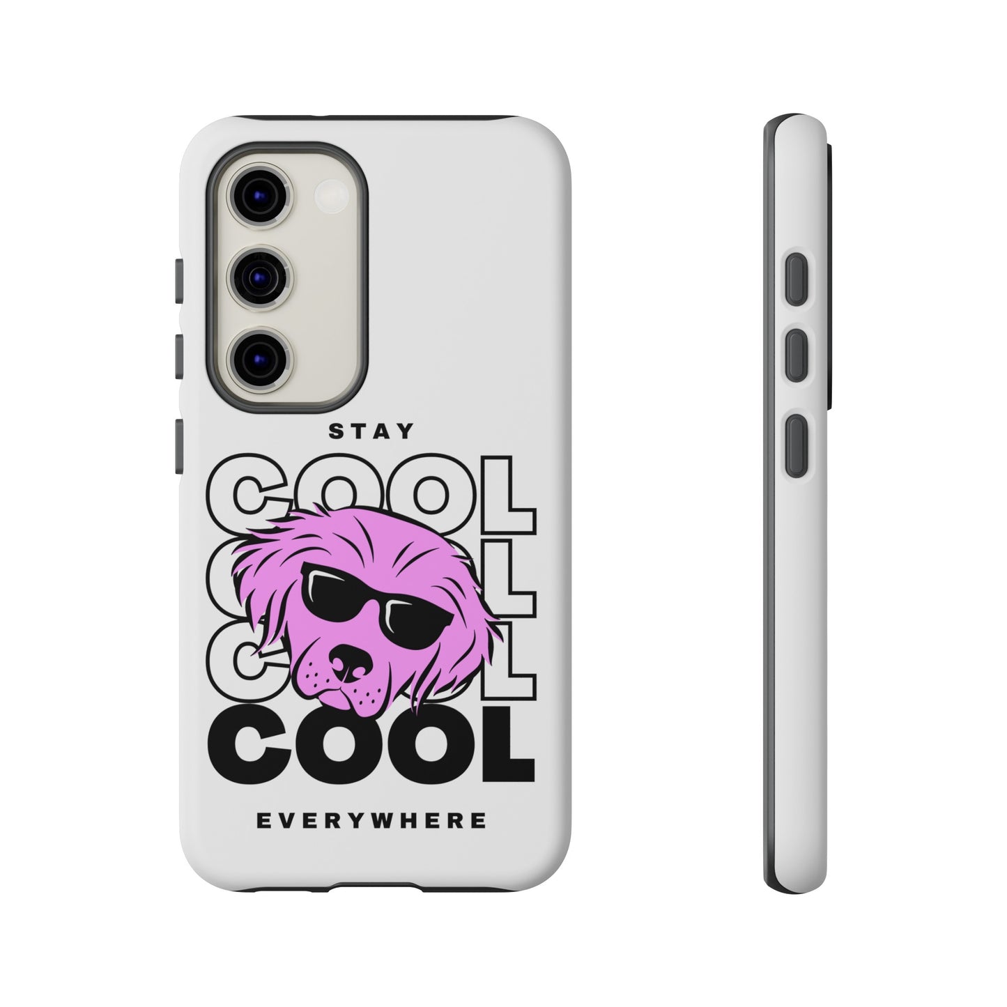 Stay Cool Phone Case | iPhone 15 Plus/ Pro, 14, 13, 12| Google Pixel 7, Pro, 5| Samsung Galaxy S23 All Major Phone Models