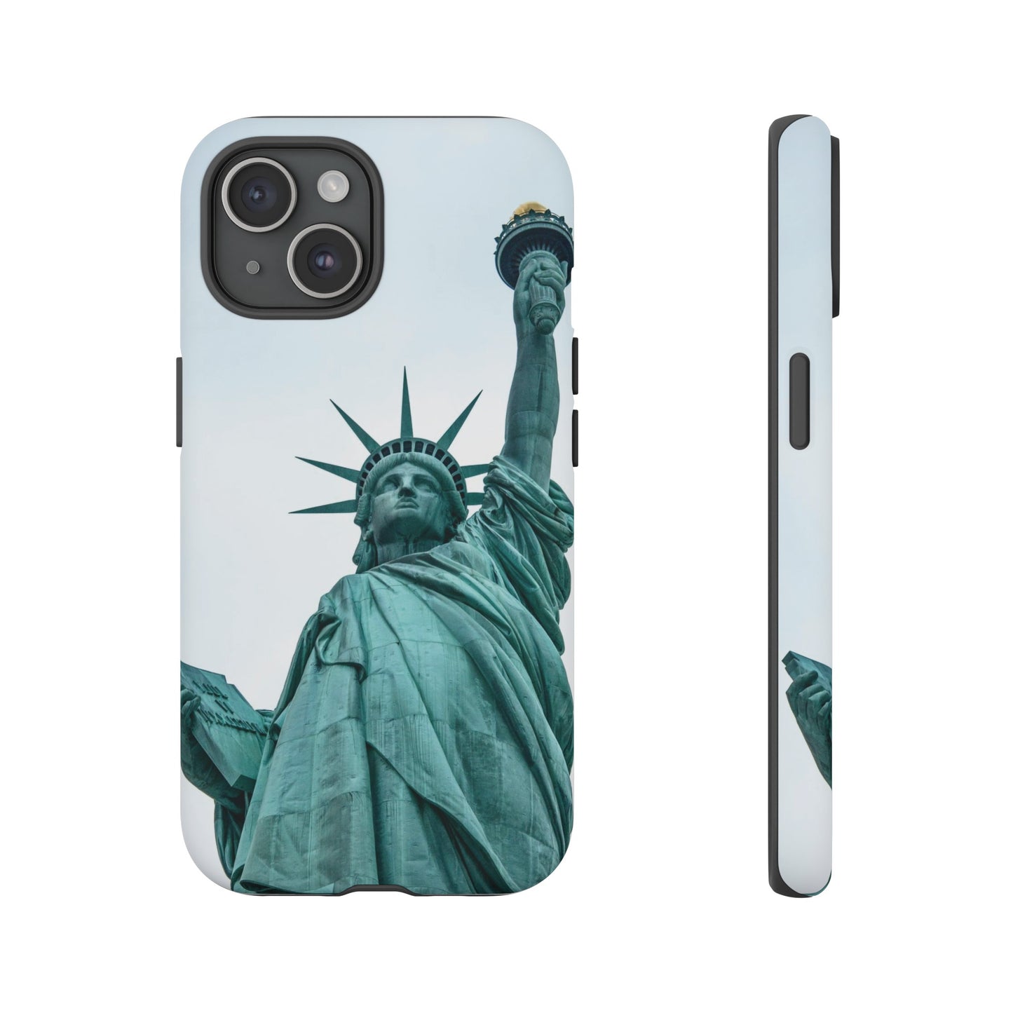 Statue of Liberty Wallpaper Phone Case | iPhone 15 Plus/ Pro, 14, 13, 12| Google Pixel 7, Pro, 5| Samsung Galaxy S23 All Major Phone Models