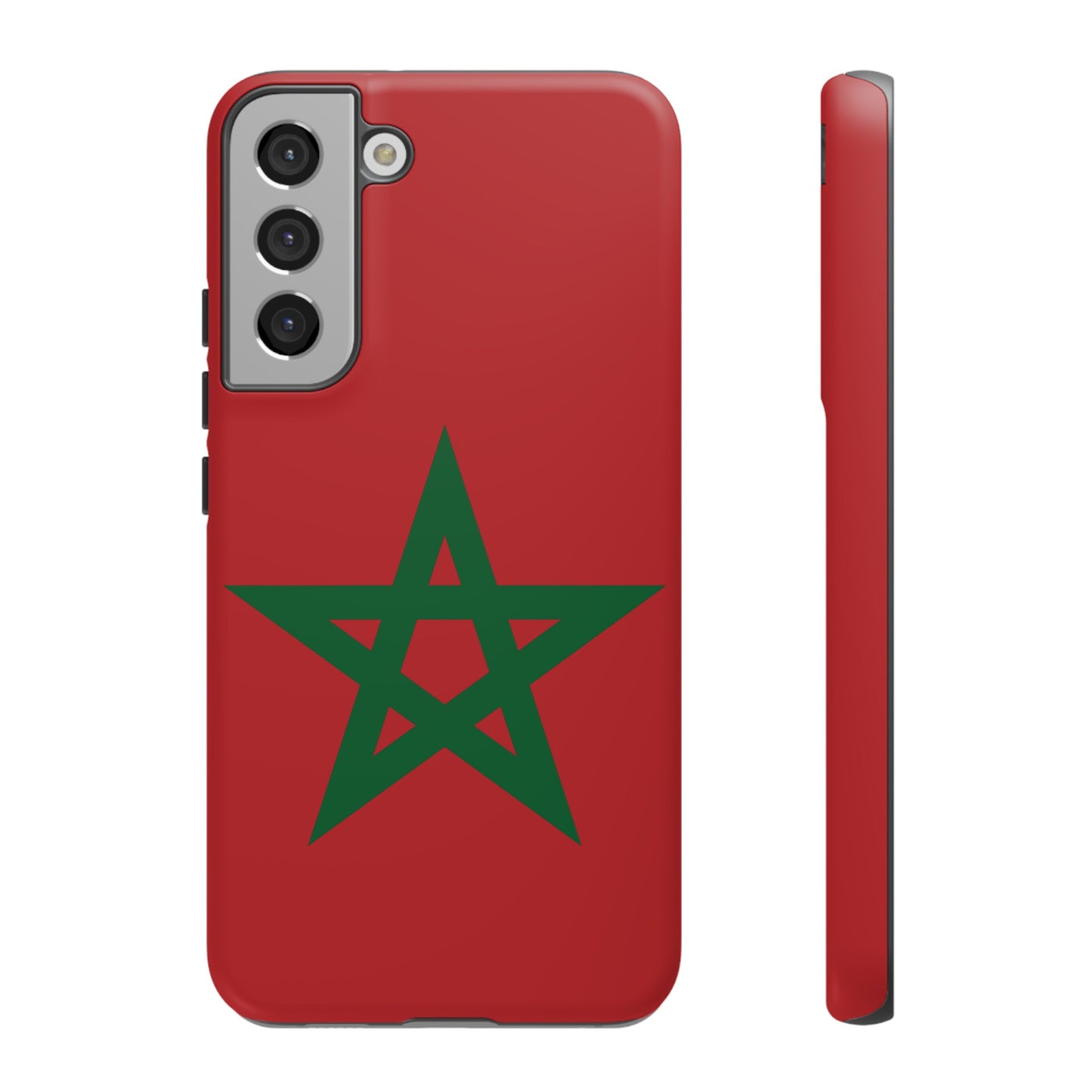 Morocco Flag Phone Case | iPhone 15 Plus/ Pro, 14, 13, 12| Google Pixel 7, Pro, 5| Samsung Galaxy S23 All Major Phone Models