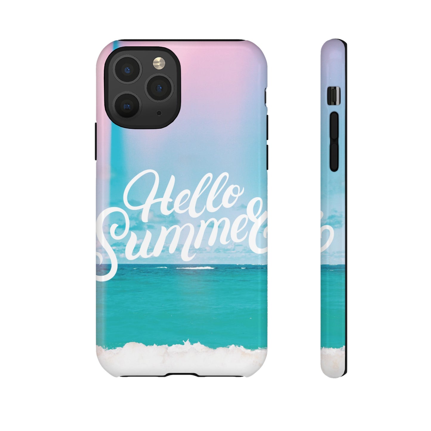 Hello Summer Wallpaper Phone Case | iPhone 15 Plus/ Pro, 14, 13, 12| Google Pixel 7, Pro, 5| Samsung Galaxy S23 All Major Phone Models