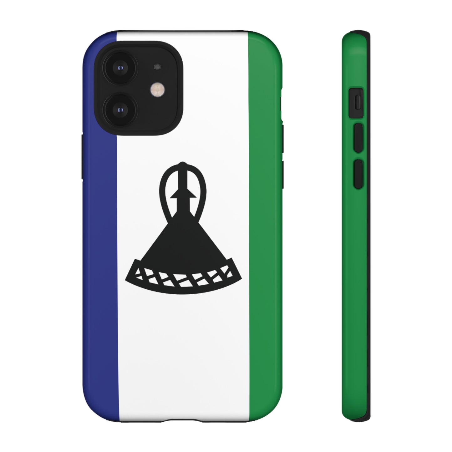 Lesotho Flag Phone Case | iPhone 15 Plus/ Pro, 14, 13, 12| Google Pixel 7, Pro, 5| Samsung Galaxy S23 All Major Phone Models