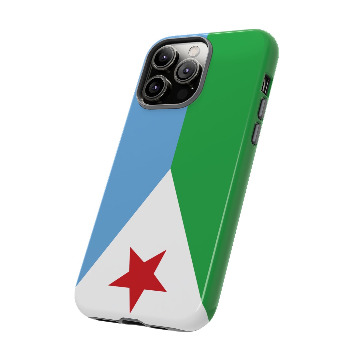 Djibouti Flag Phone Case | iPhone 15 Plus/ Pro, 14, 13, 12| Google Pixel 7, Pro, 5| Samsung Galaxy S23 All Major Phone Models