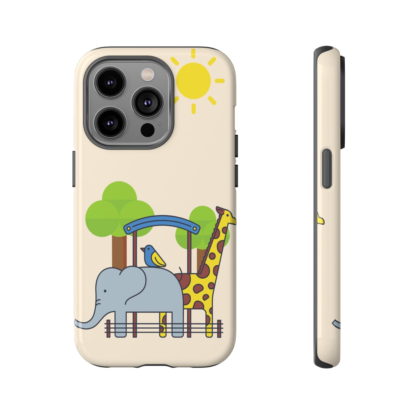 Zoo Wallpaper Phone Case | iPhone 15 Plus/ Pro, 14, 13, 12| Google Pixel 7, Pro, 5| Samsung Galaxy S23 All Major Phone Models