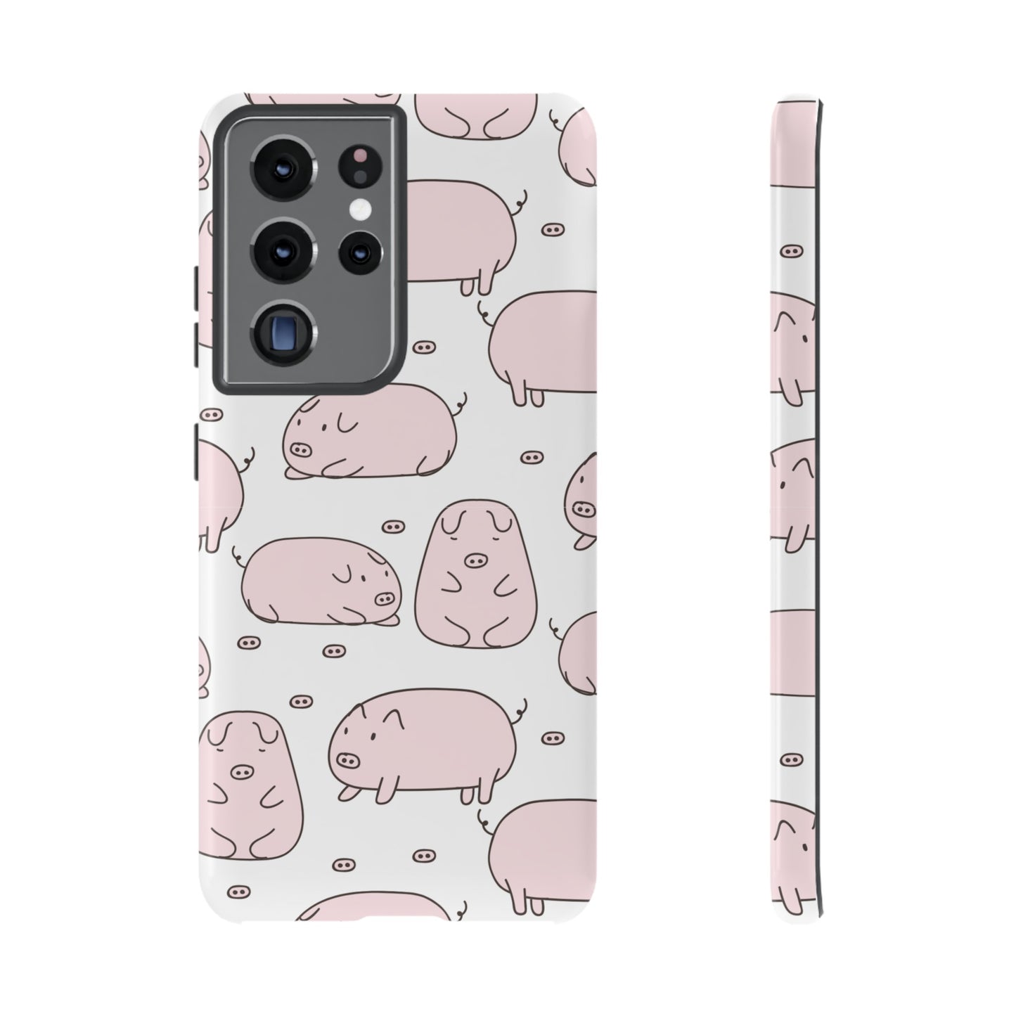 Pig Wallpaper Phone Case | iPhone 15 Plus/ Pro, 14, 13, 12| Google Pixel 7, Pro, 5| Samsung Galaxy S23 All Major Phone Models