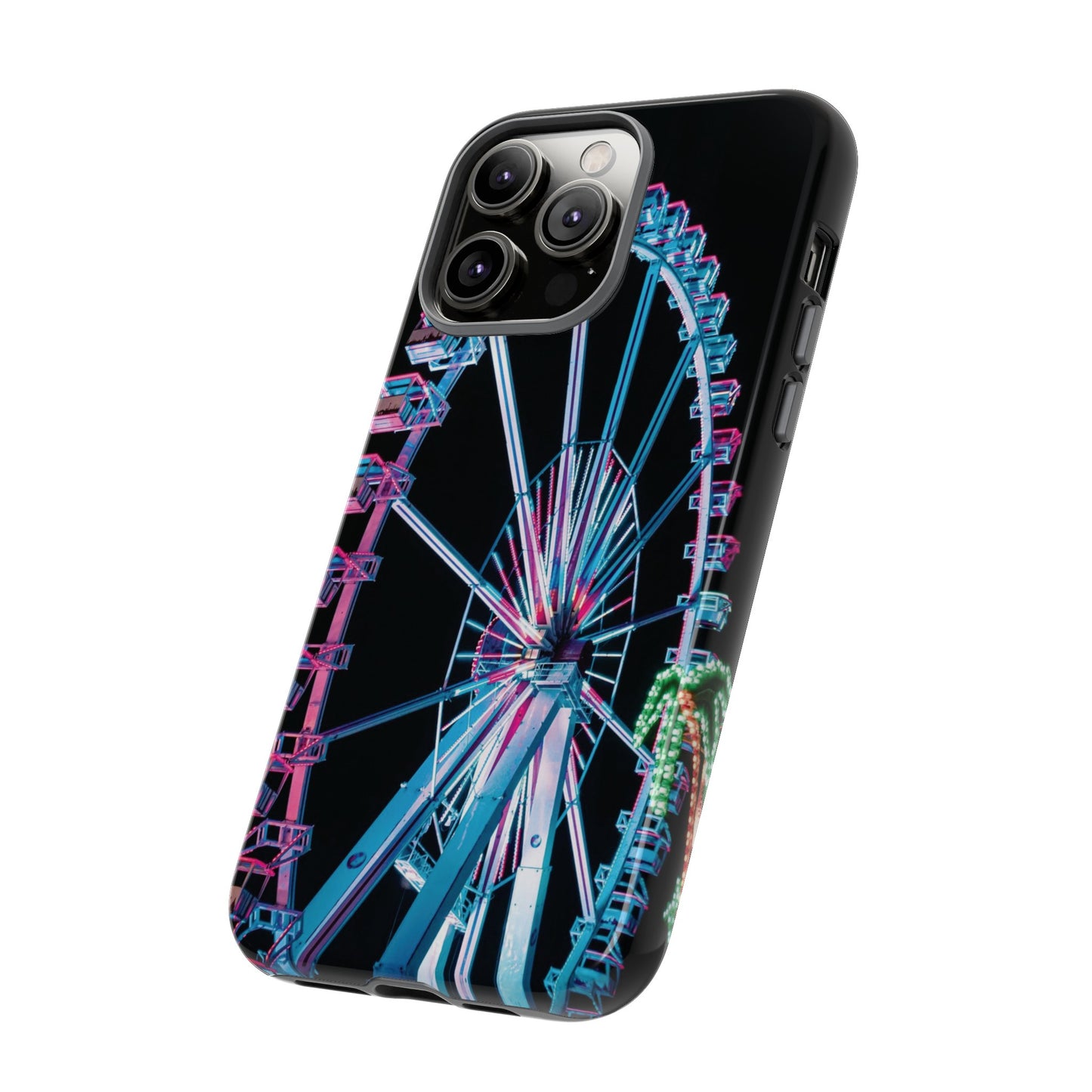 Ferris Wheel Wallpaper Phone Case | iPhone 15 Plus/ Pro, 14, 13, 12| Google Pixel 7, Pro, 5| Samsung Galaxy S23 All Major Phone Models