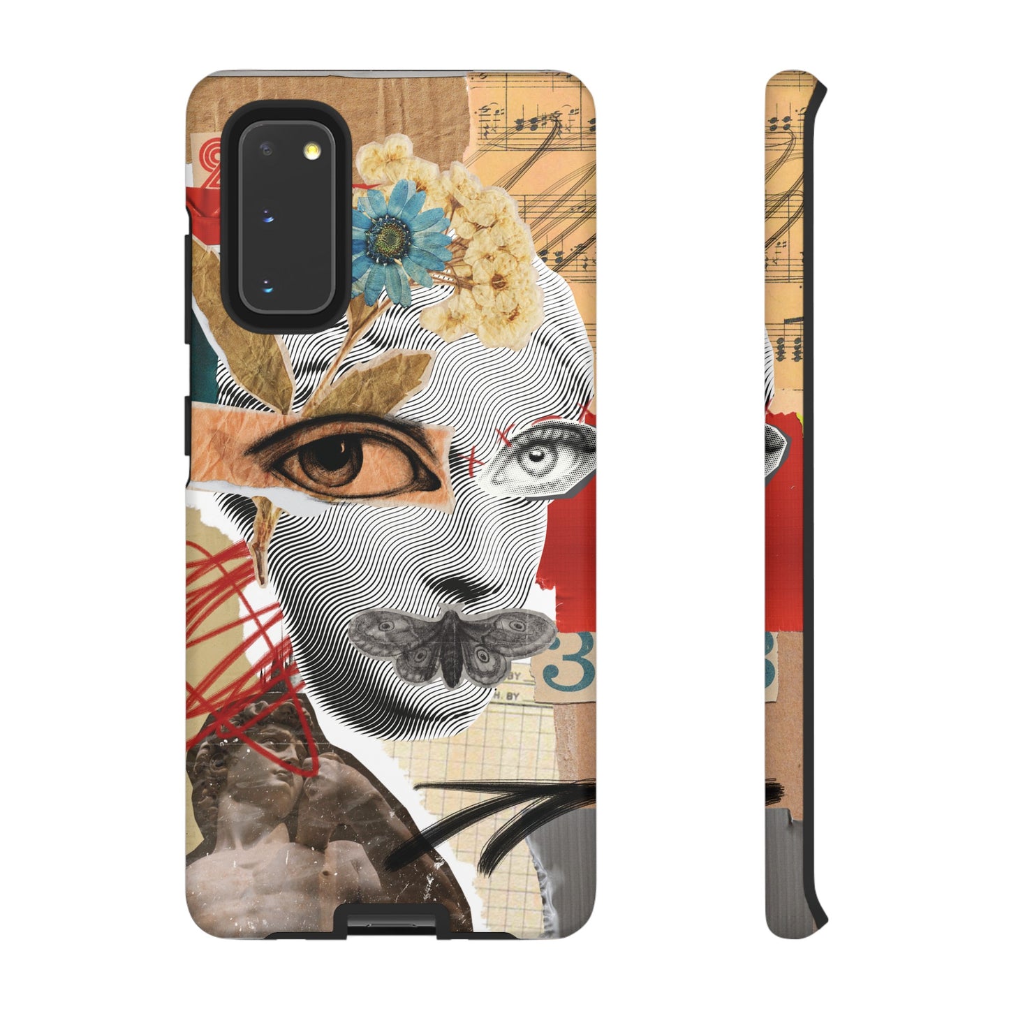 Woman Collage Wallpaper Phone Case | iPhone 15 Plus/ Pro, 14, 13, 12| Google Pixel 7, Pro, 5| Samsung Galaxy S23 All Major Phone Models