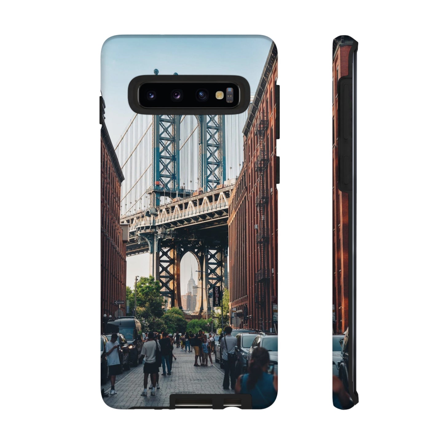 Stunning Brooklyn Bridge Wallpaper Phone Case | iPhone 15 Plus/ Pro, 14, 13, 12| Google Pixel 7, Pro, 5| Samsung Galaxy S23 All Major Phone Models