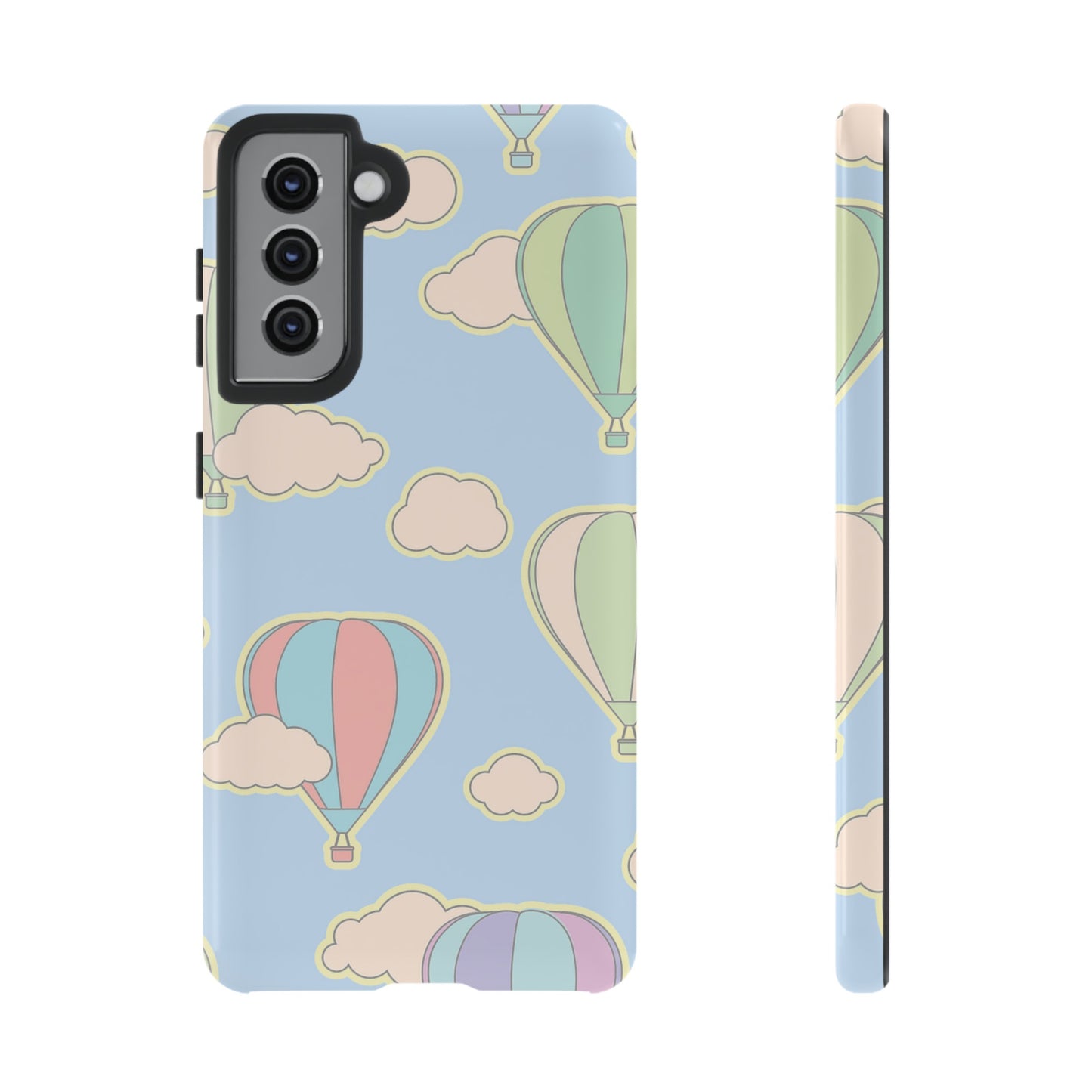 Hot Air Balloon Wallpaper Phone Case | iPhone 15 Plus/ Pro, 14, 13, 12| Google Pixel 7, Pro, 5| Samsung Galaxy S23 All Major Phone Models