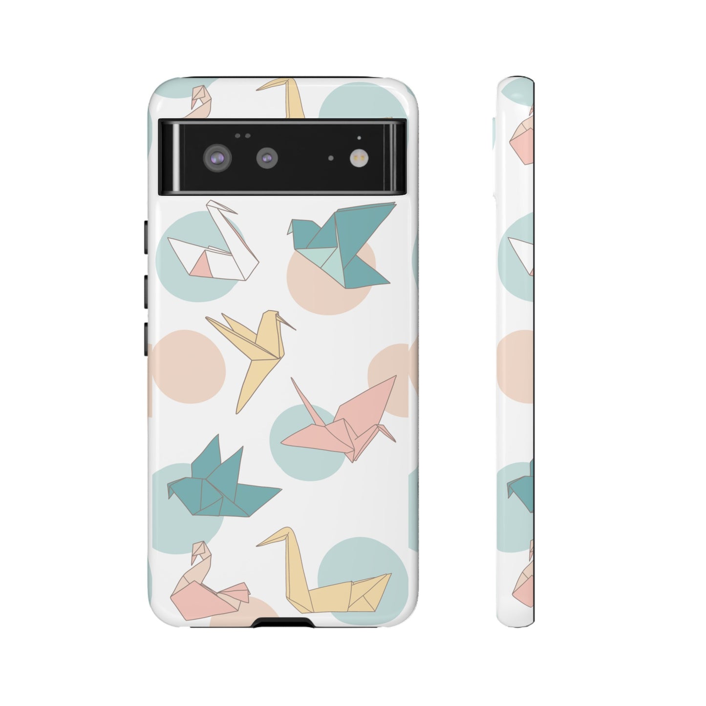 Origami Wallpaper Phone Case | iPhone 15 Plus/ Pro, 14, 13, 12| Google Pixel 7, Pro, 5| Samsung Galaxy S23 All Major Phone Models