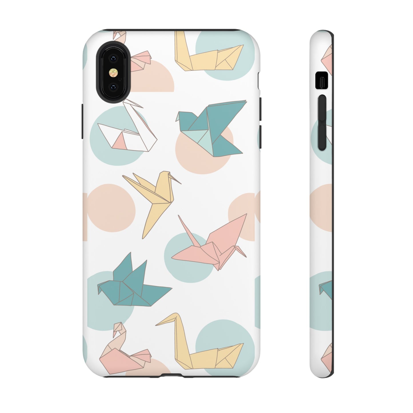 Origami Wallpaper Phone Case | iPhone 15 Plus/ Pro, 14, 13, 12| Google Pixel 7, Pro, 5| Samsung Galaxy S23 All Major Phone Models