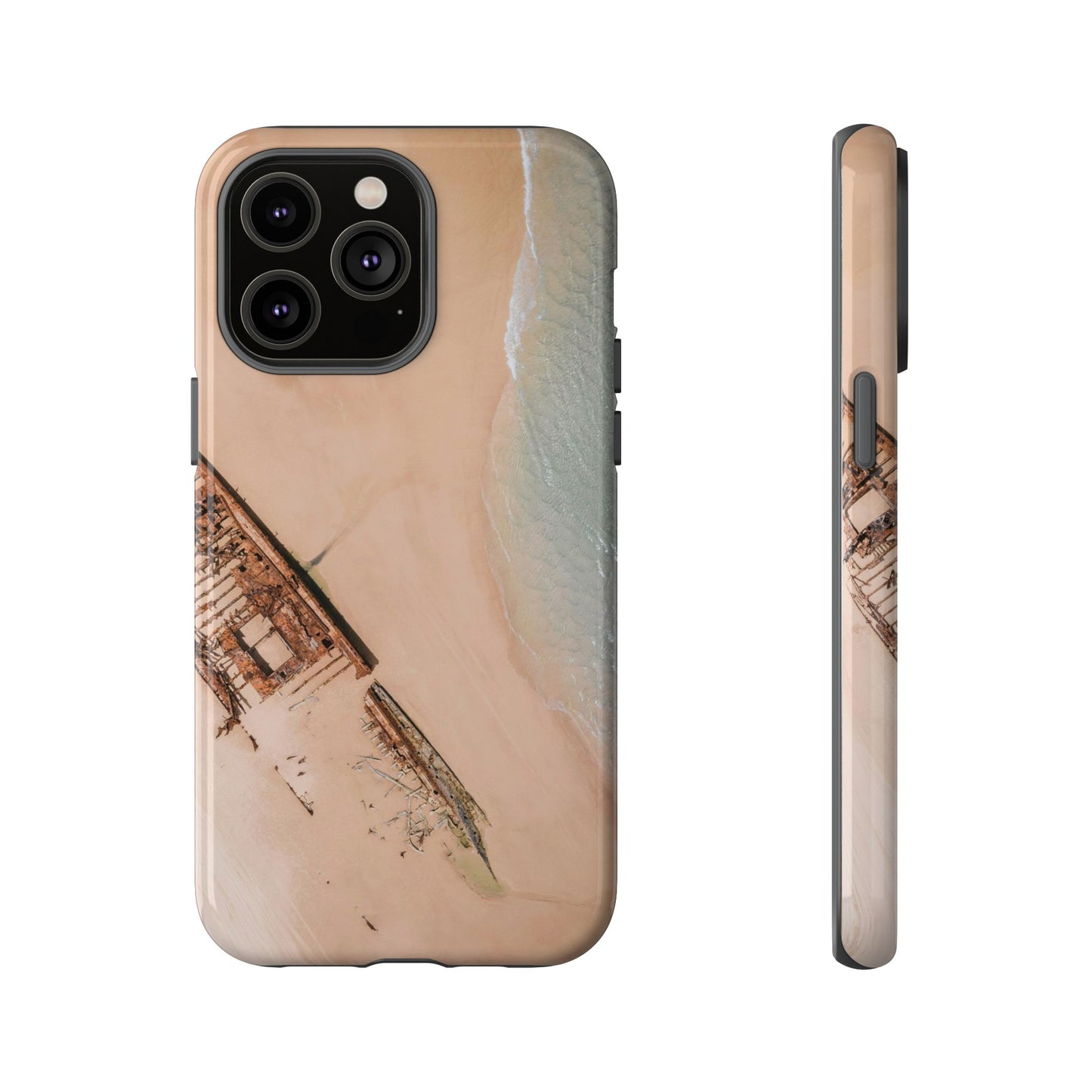 Fraser Island Shipwreck Wallpaper Phone Case | iPhone 15 Plus/ Pro, 14, 13, 12| Google Pixel 7, Pro, 5| Samsung Galaxy S23 All Major Phone Models