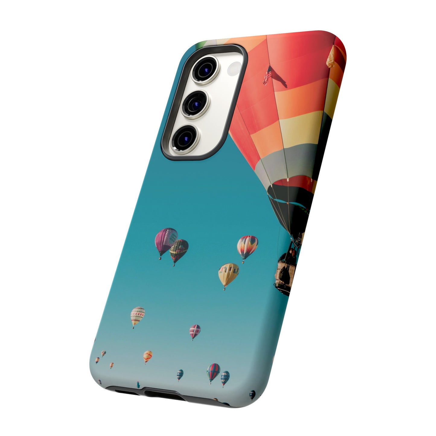 Hot Air Balloon Wallpaper Phone Case | iPhone 15 Plus/ Pro, 14, 13, 12| Google Pixel 7, Pro, 5| Samsung Galaxy S23 All Major Phone Models