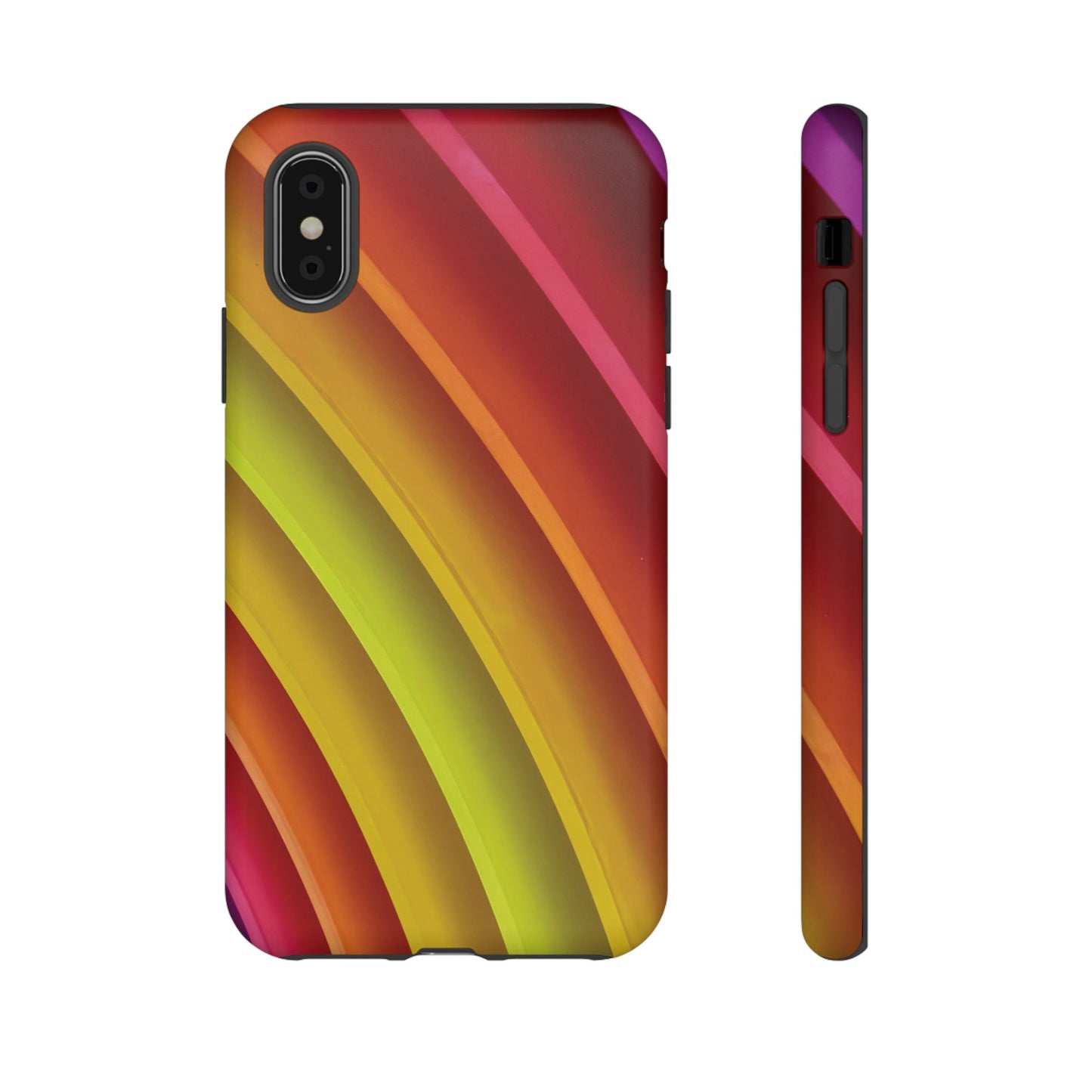 Curved Colourful Wallpaper Phone Case | iPhone 15 Plus/ Pro, 14, 13, 12| Google Pixel 7, Pro, 5| Samsung Galaxy S23 All Major Phone Models