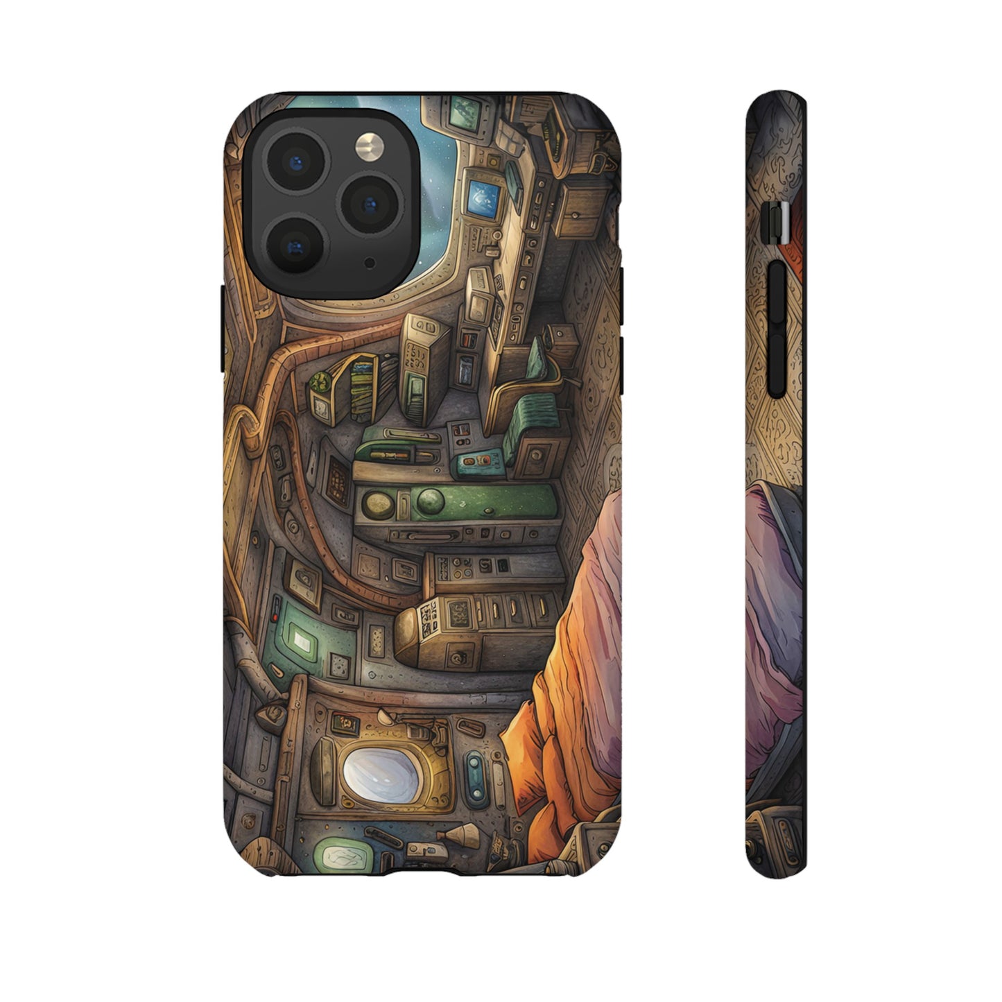 Cosy Spaceship Wallpaper Phone Case | iPhone 15 Plus/ Pro, 14, 13, 12| Google Pixel 7, Pro, 5| Samsung Galaxy S23 All Major Phone Models