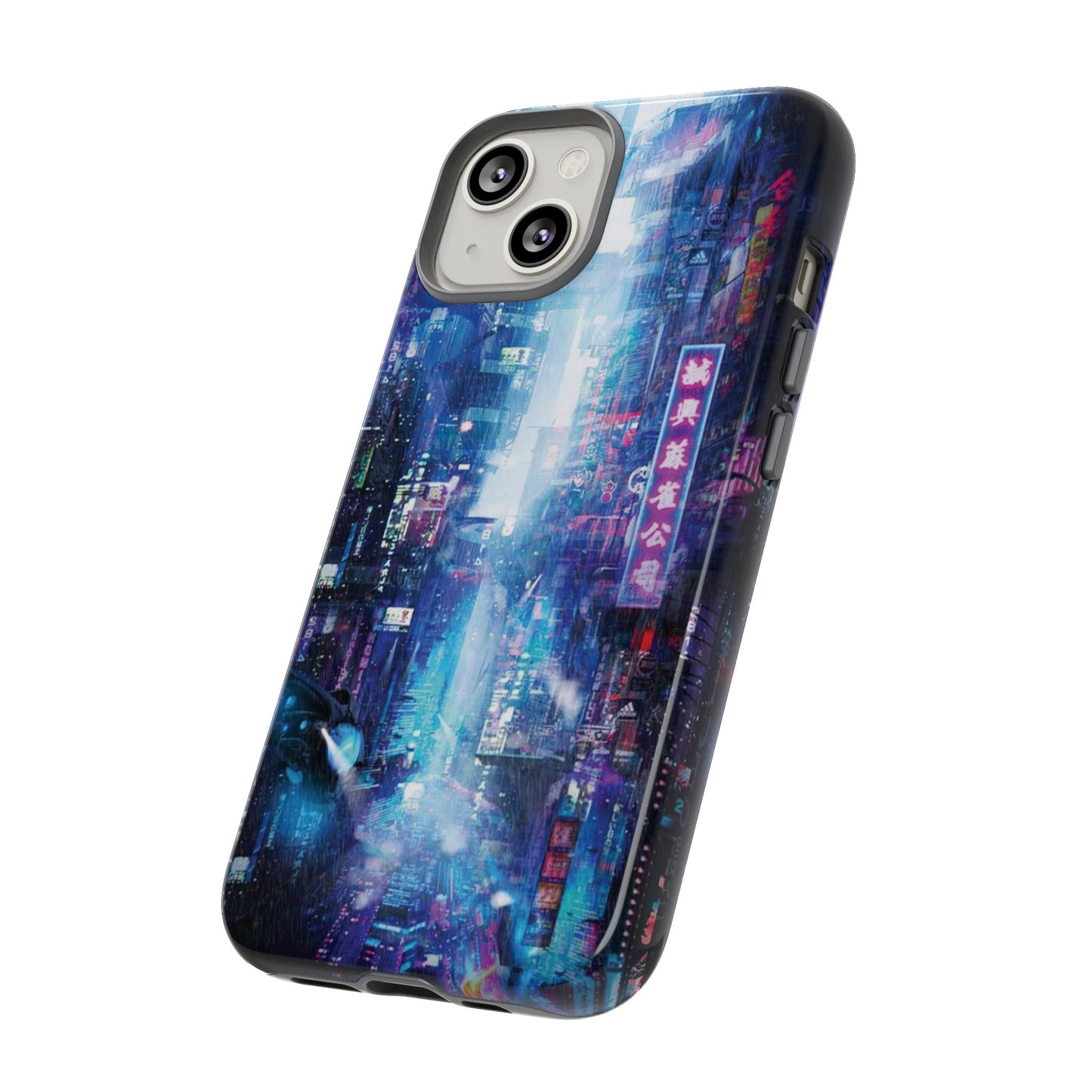 Night Life Futuristic City Wallpaper Phone Case | iPhone 15 Plus/ Pro, 14, 13, 12| Google Pixel 7, Pro, 5| Samsung Galaxy S23 All Major Phone Models