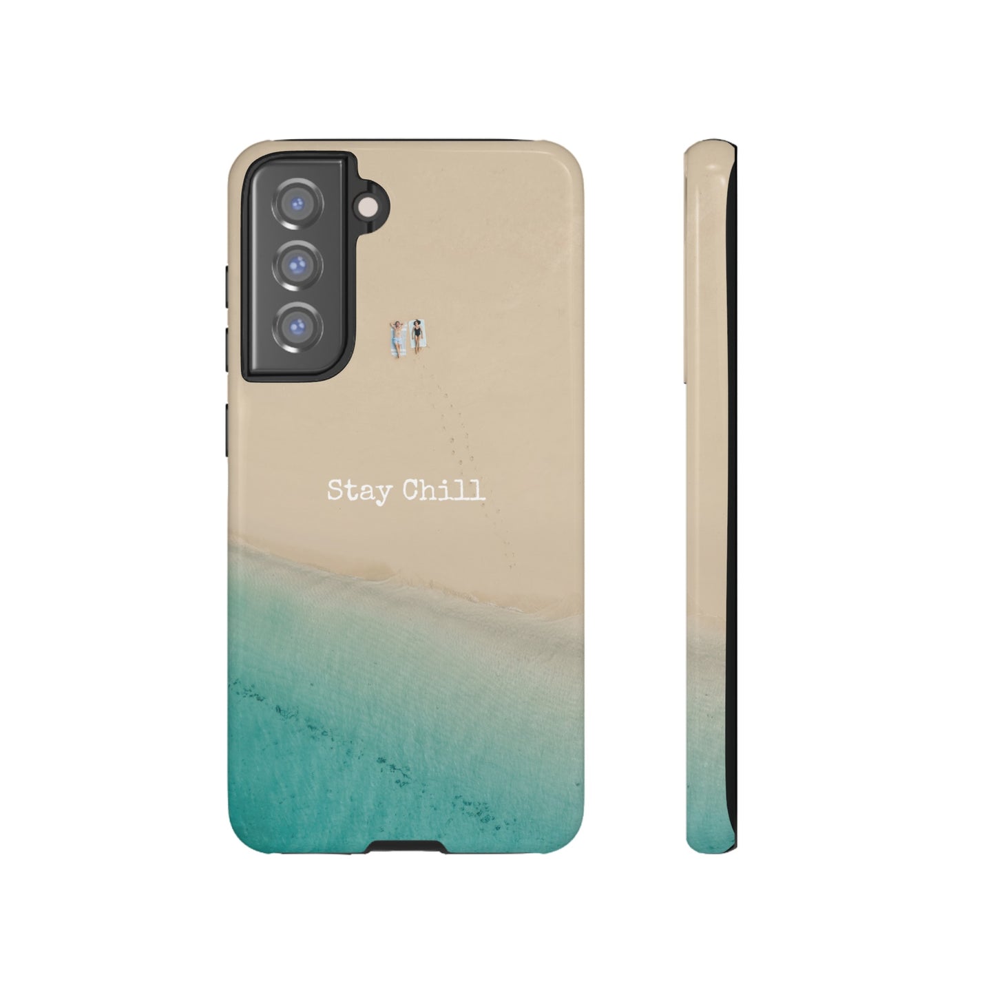 Stay Chill Phone Case | iPhone 15 Plus/ Pro, 14, 13, 12| Google Pixel 7, Pro, 5| Samsung Galaxy S23 All Major Phone Models