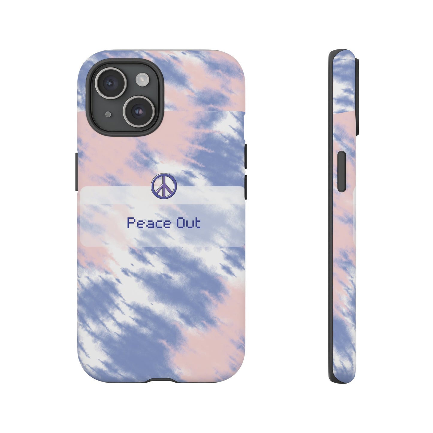 Peace Out Wallpaper Phone Case | iPhone 15 Plus/ Pro, 14, 13, 12| Google Pixel 7, Pro, 5| Samsung Galaxy S23 All Major Phone Models