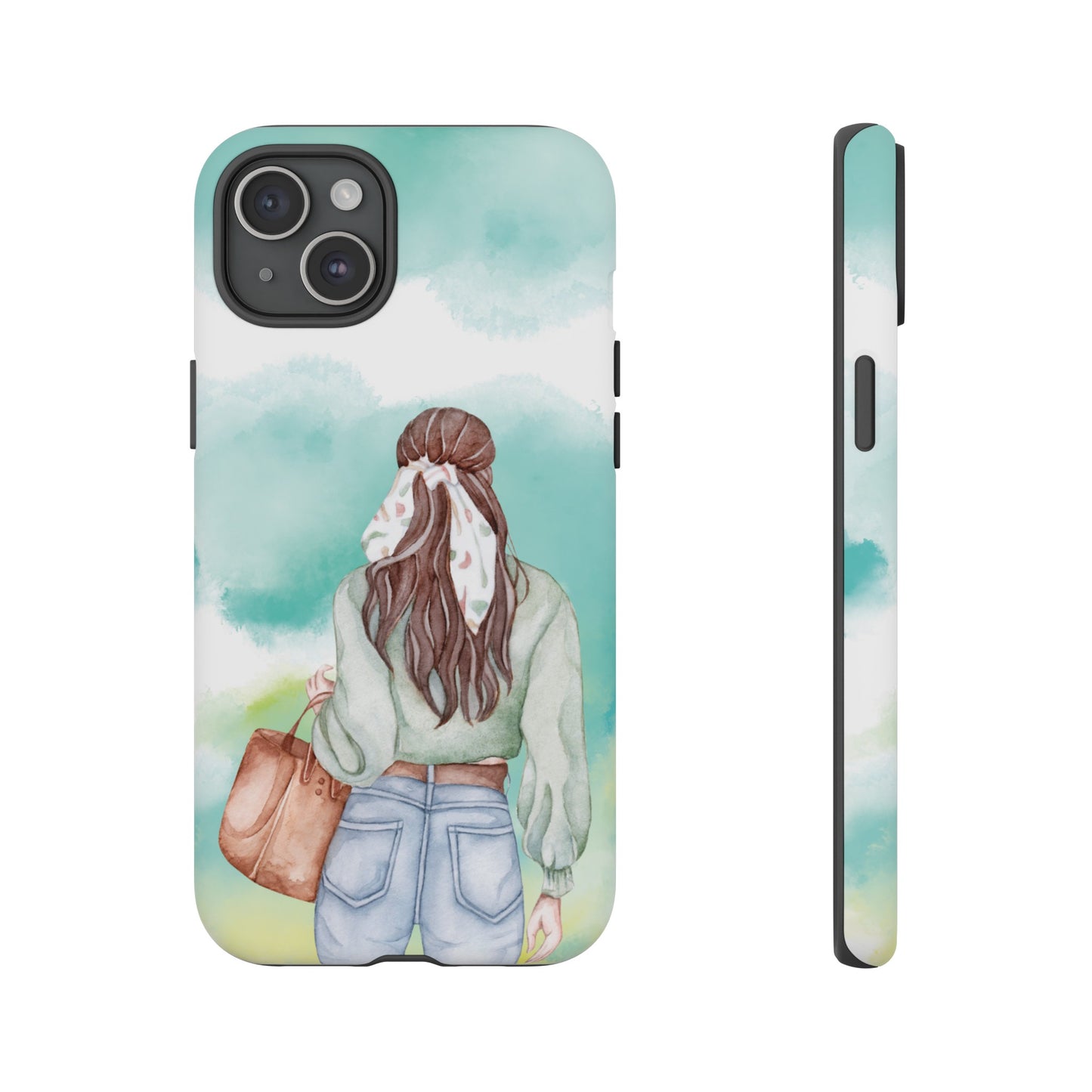 Girl Wallpaper Phone Case | iPhone 15 Plus/ Pro, 14, 13, 12| Google Pixel 7, Pro, 5| Samsung Galaxy S23 All Major Phone Models