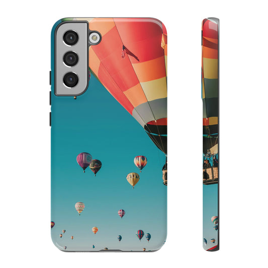 Hot Air Balloon Wallpaper Phone Case | iPhone 15 Plus/ Pro, 14, 13, 12| Google Pixel 7, Pro, 5| Samsung Galaxy S23 All Major Phone Models