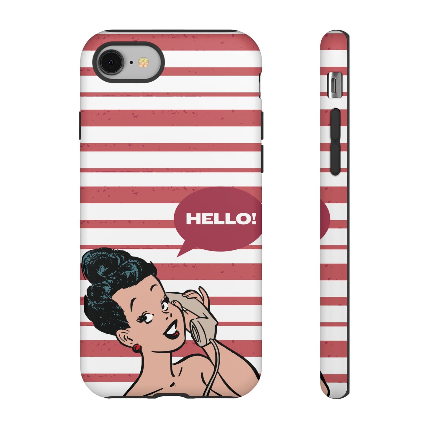 Hello! Wallpaper Phone Case | iPhone 15 Plus/ Pro, 14, 13, 12| Google Pixel 7, Pro, 5| Samsung Galaxy S23 All Major Phone Models