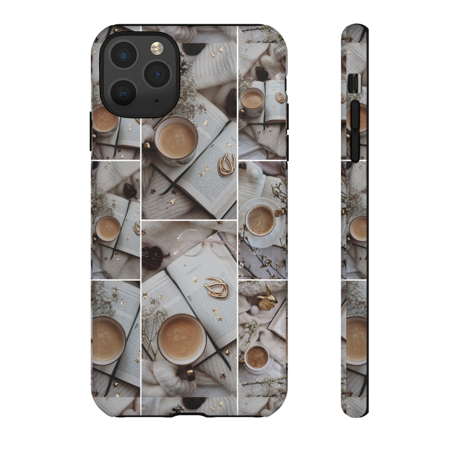 Coffee Collage Wallpaper Phone Case | iPhone 15 Plus/ Pro, 14, 13, 12| Google Pixel 7, Pro, 5| Samsung Galaxy S23 All Major Phone Models