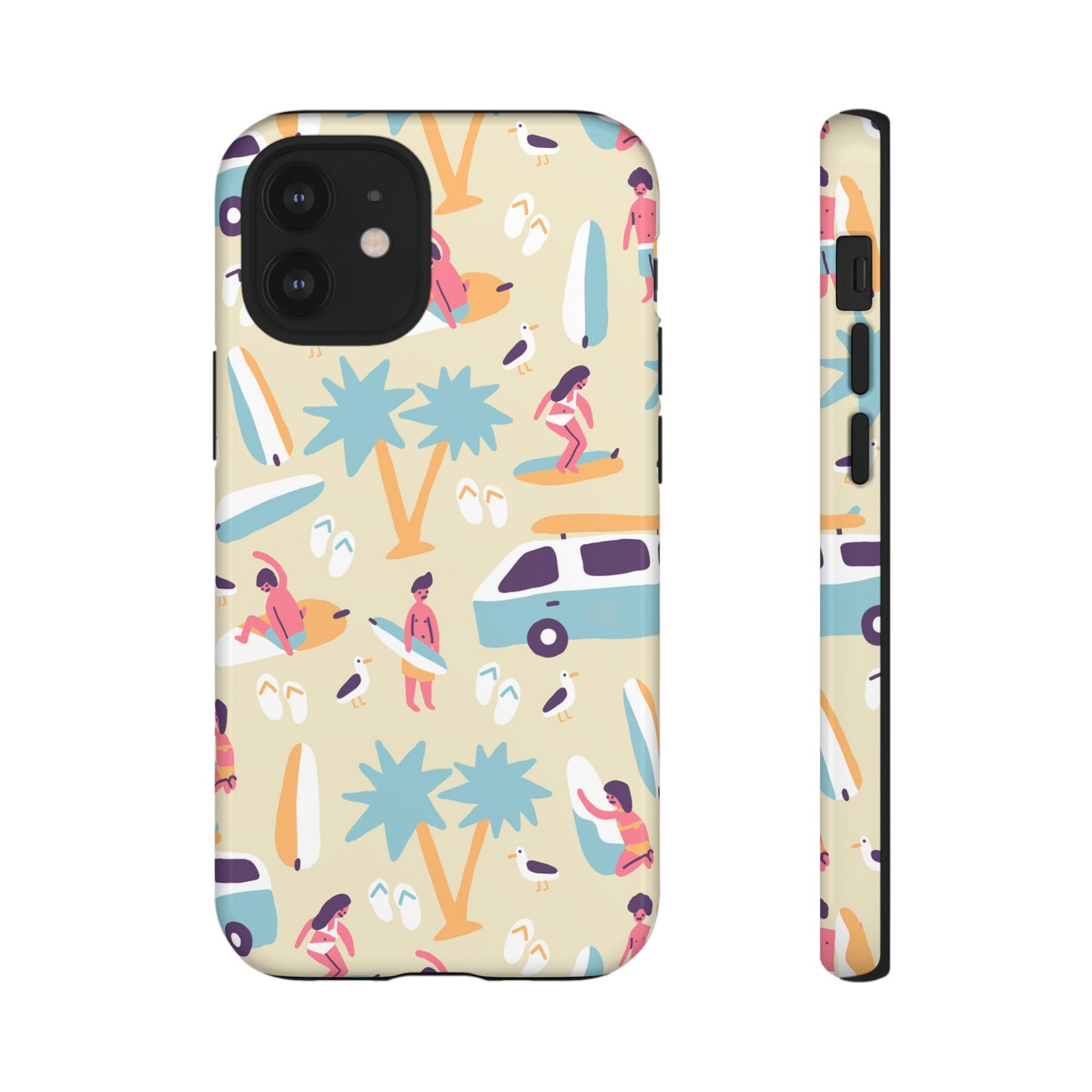 Surfers Wallpaper Phone Case | iPhone 15 Plus/ Pro, 14, 13, 12| Google Pixel 7, Pro, 5| Samsung Galaxy S23 All Major Phone Models