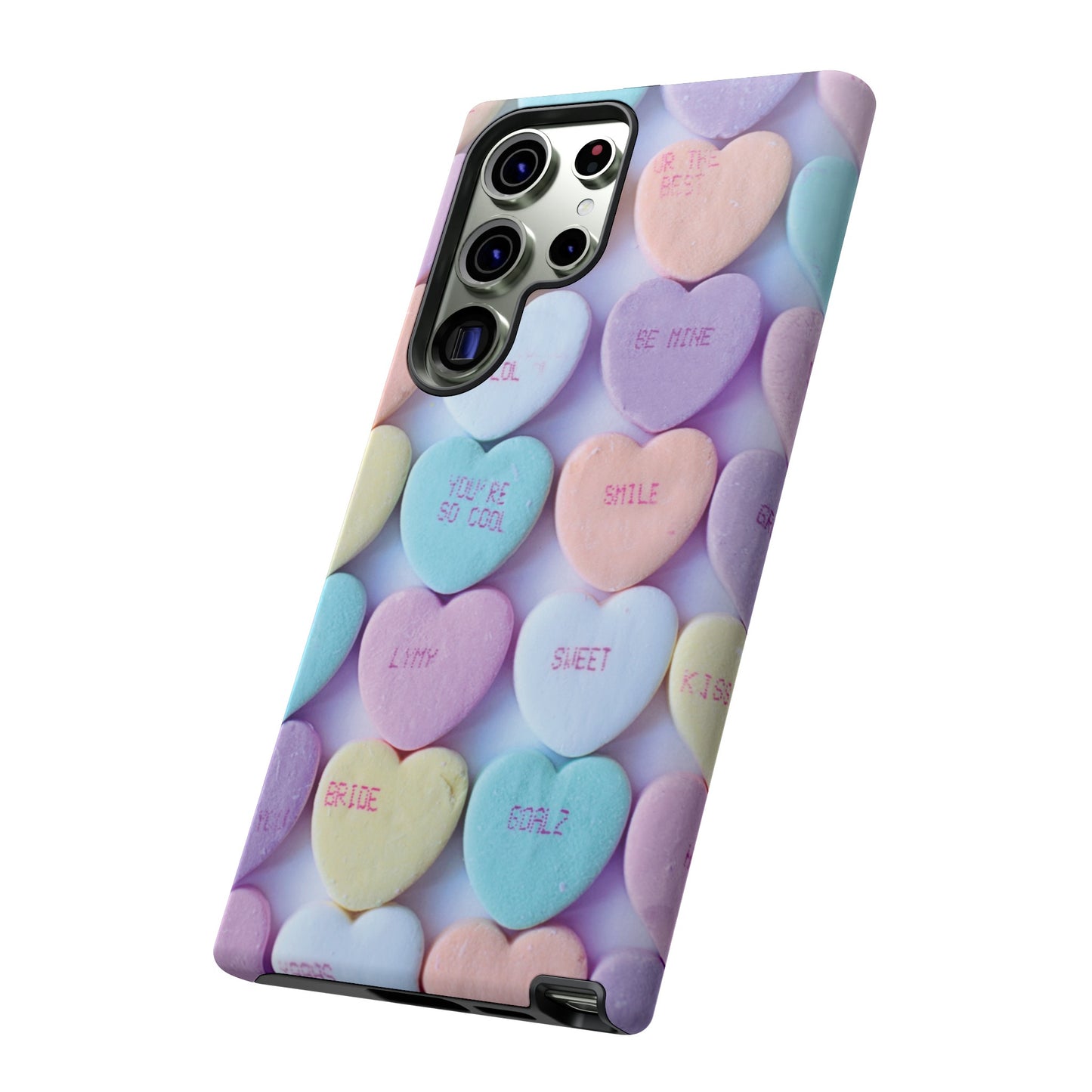 Hearts Valentine's Day Wallpaper Phone Case | iPhone 15 Plus/ Pro, 14, 13, 12| Google Pixel 7, Pro, 5| Samsung Galaxy S23 All Major Phone Models