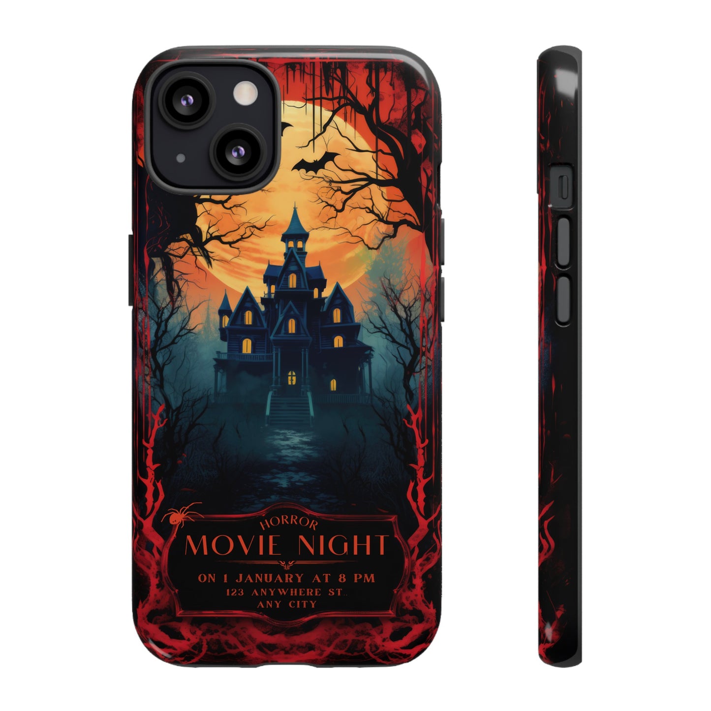 Horror Movie Night Phone Case | iPhone 15 Plus/ Pro, 14, 13, 12| Google Pixel 7, Pro, 5| Samsung Galaxy S23 All Major Phone Models