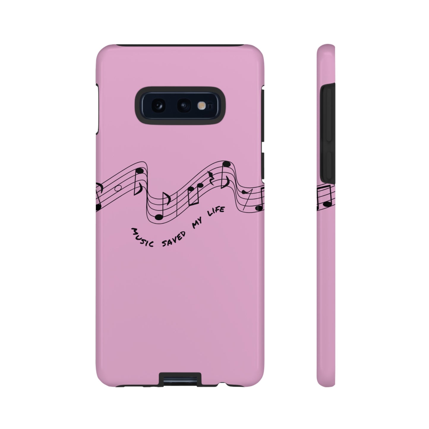 Music Saved My Life Wallpaper Phone Case | iPhone 15 Plus/ Pro, 14, 13, 12| Google Pixel 7, Pro, 5| Samsung Galaxy S23 All Major Phone Models