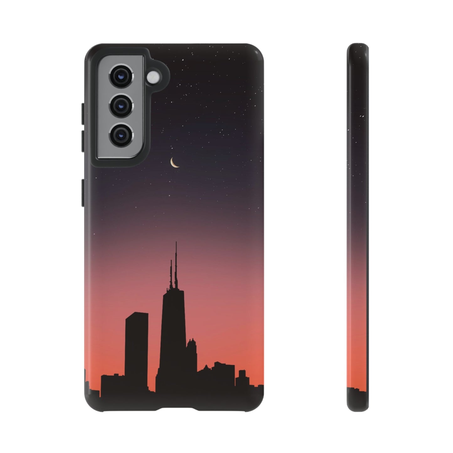 Chicago Skyline Wallpaper Phone Case | iPhone 15 Plus/ Pro, 14, 13, 12| Google Pixel 7, Pro, 5| Samsung Galaxy S23 All Major Phone Models