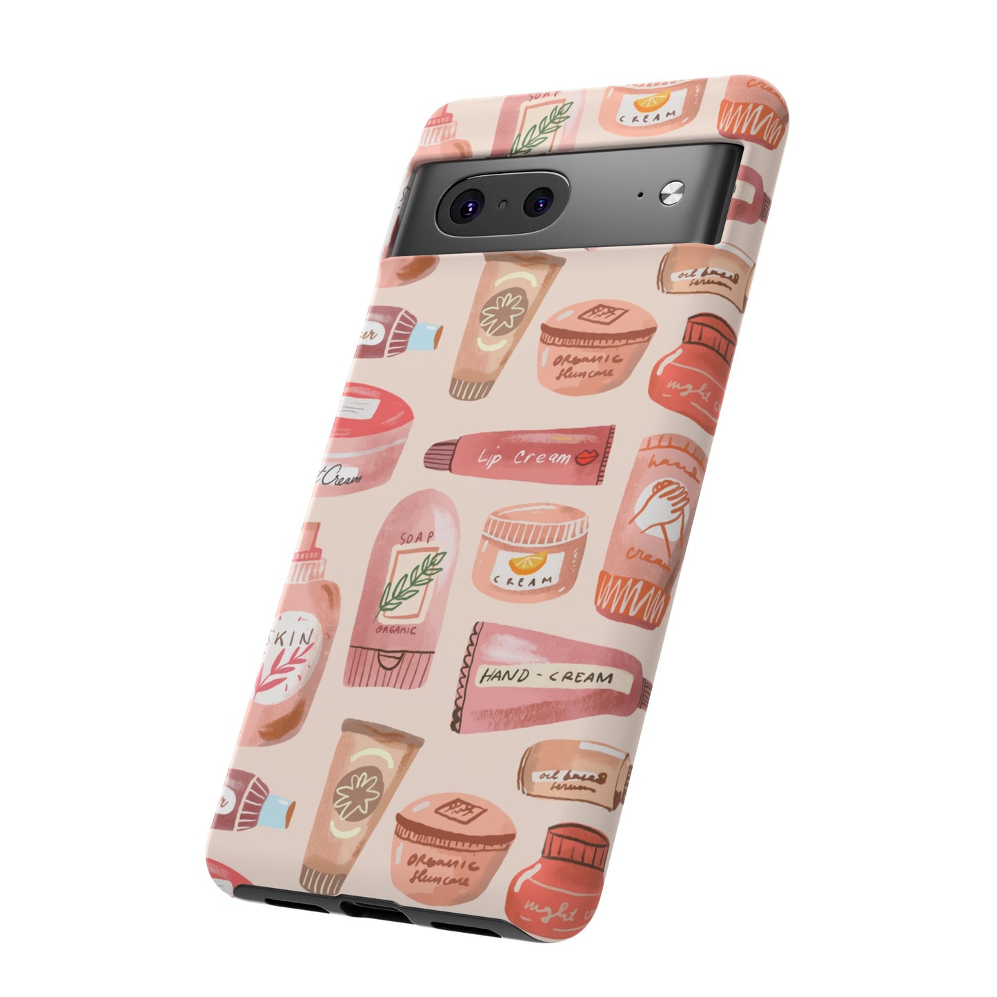 Skin Care Wallpaper Phone Case | iPhone 15 Plus/ Pro, 14, 13, 12| Google Pixel 7, Pro, 5| Samsung Galaxy S23 All Major Phone Models