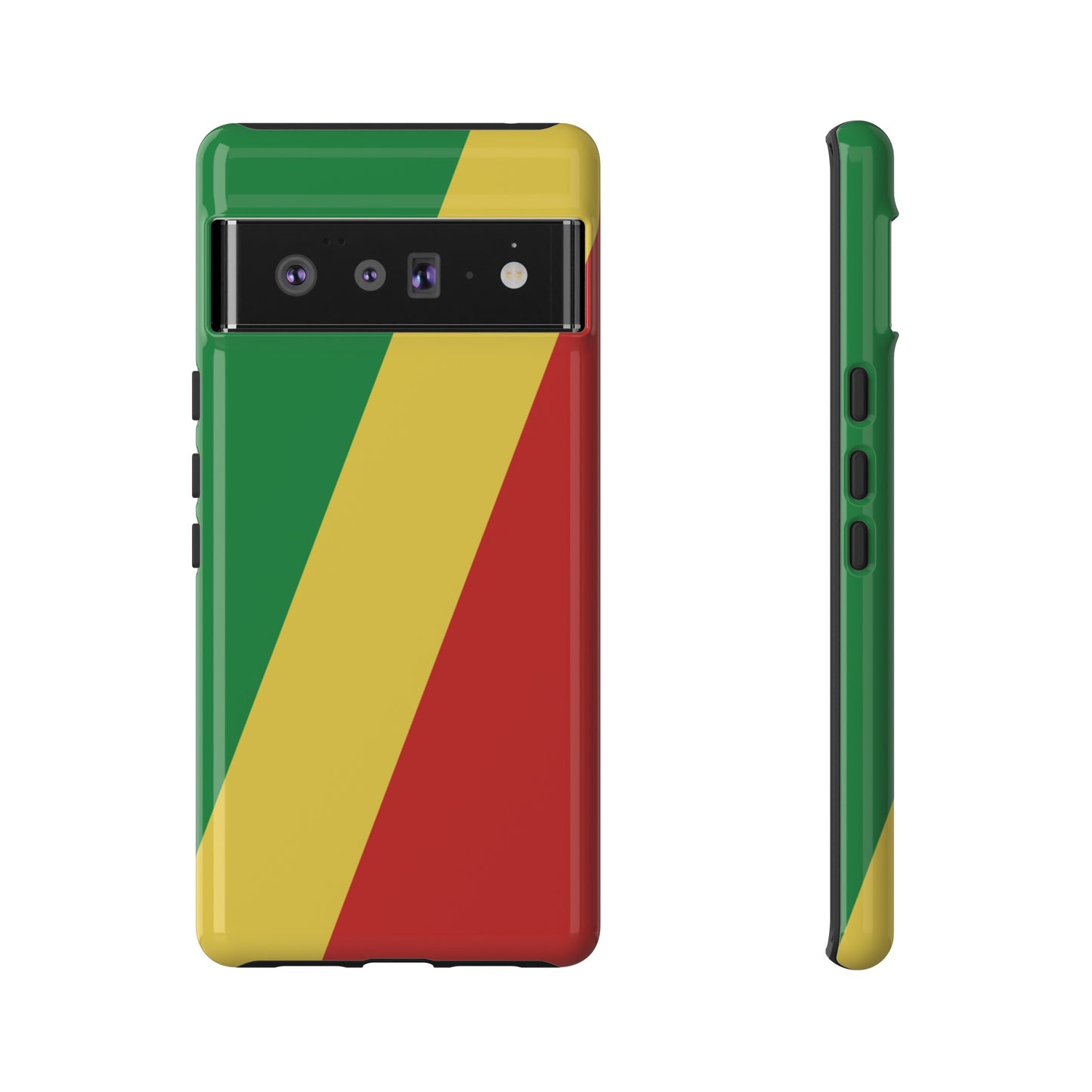 Congo-Brazzaville Flag Phone Case | iPhone 15 Plus/ Pro, 14, 13, 12| Google Pixel 7, Pro, 5| Samsung Galaxy S23 All Major Phone Models