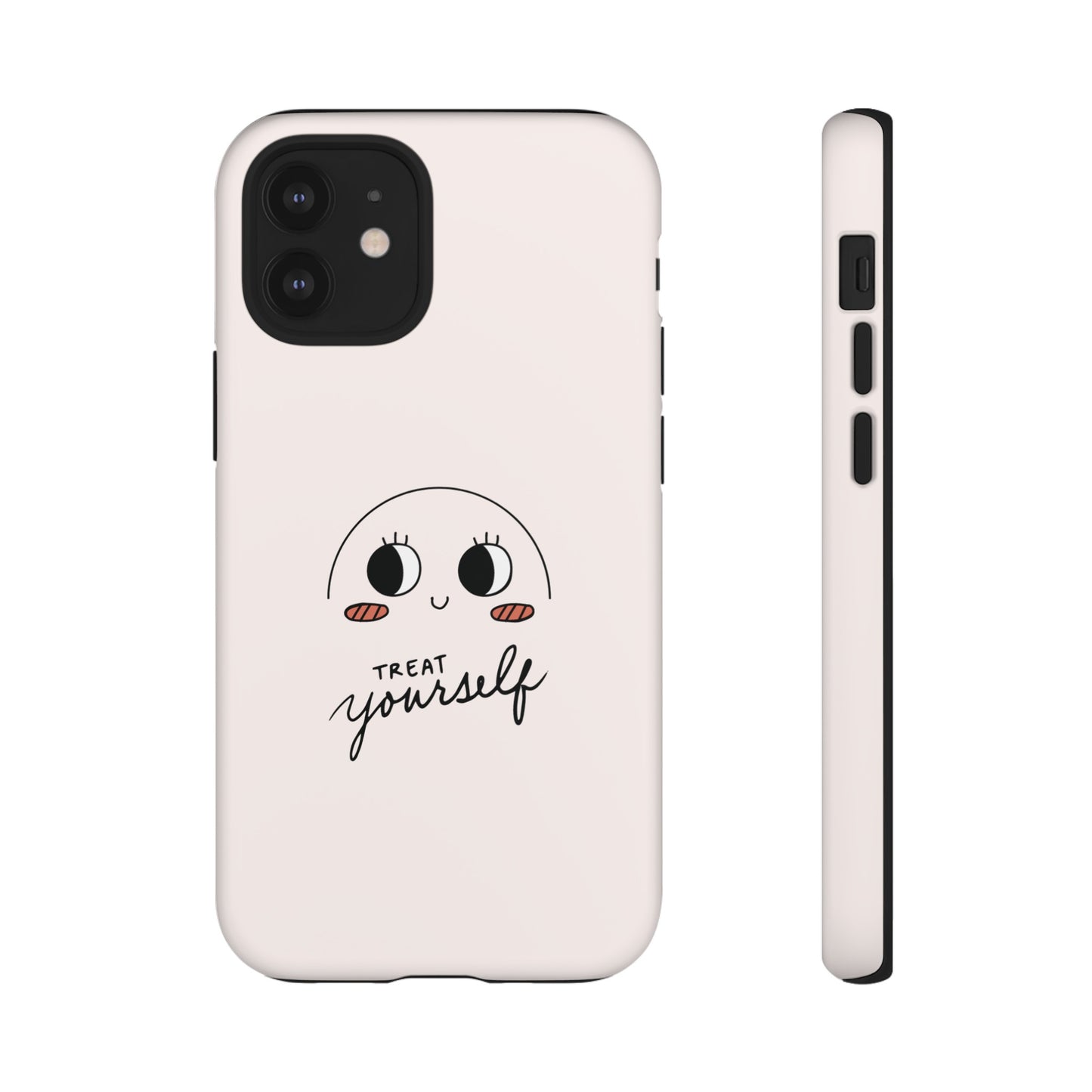 Treat Yourself Wallpaper Phone Case | iPhone 15 Plus/ Pro, 14, 13, 12| Google Pixel 7, Pro, 5| Samsung Galaxy S23 All Major Phone Models