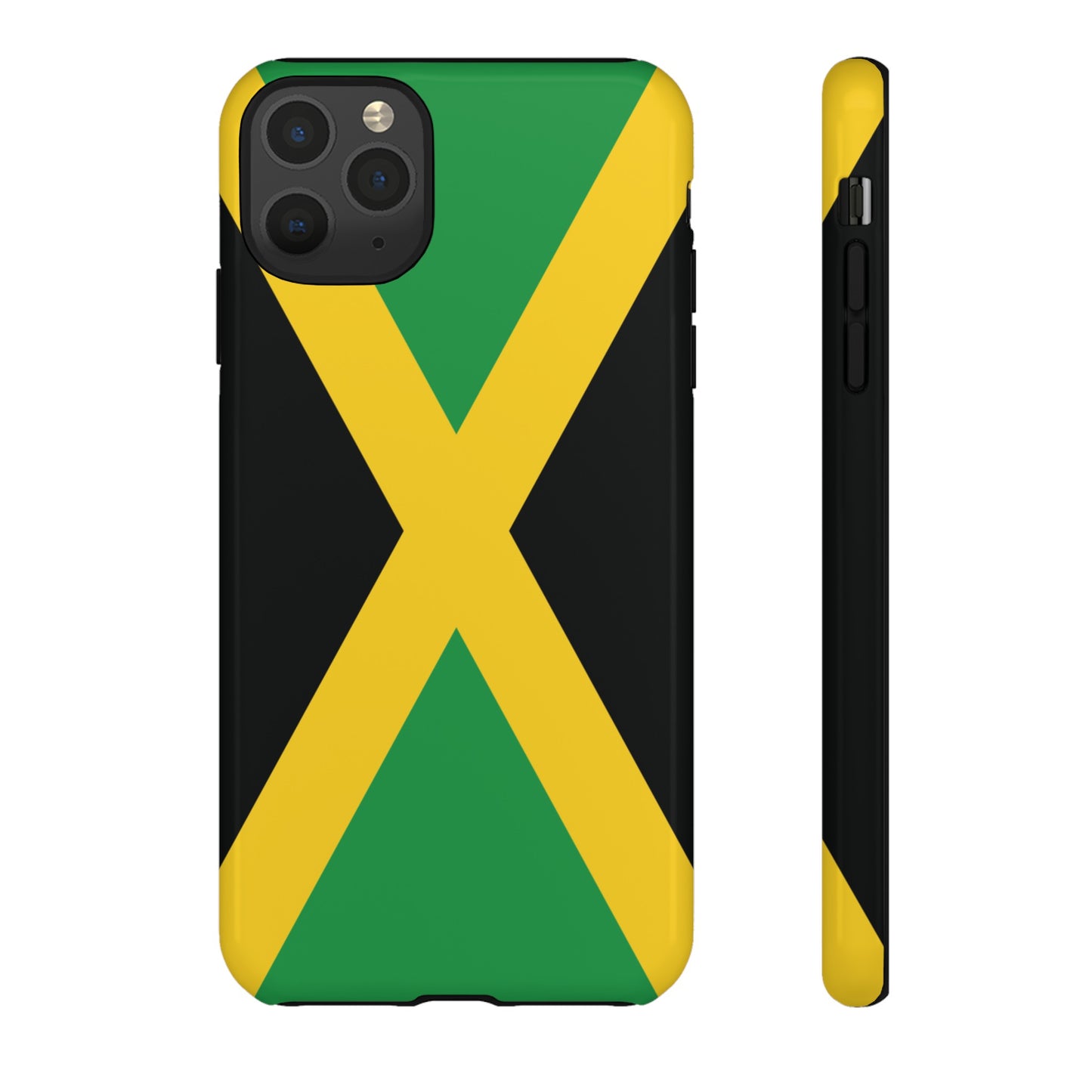 Jamaica Flag Phone Case | iPhone 15 Plus/ Pro, 14, 13, 12| Google Pixel 7, Pro, 5| Samsung Galaxy S23 All Major Phone Models