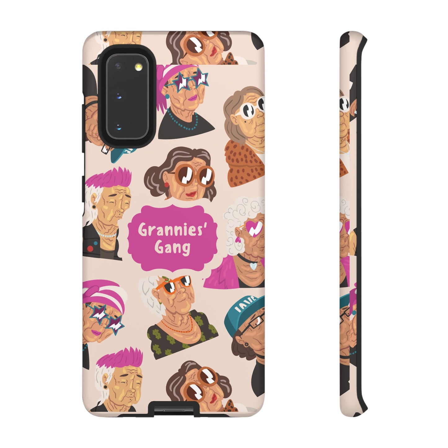 Grannies' Gang Wallpaper Phone Case | iPhone 15 Plus/ Pro, 14, 13, 12| Google Pixel 7, Pro, 5| Samsung Galaxy S23 All Major Phone Models