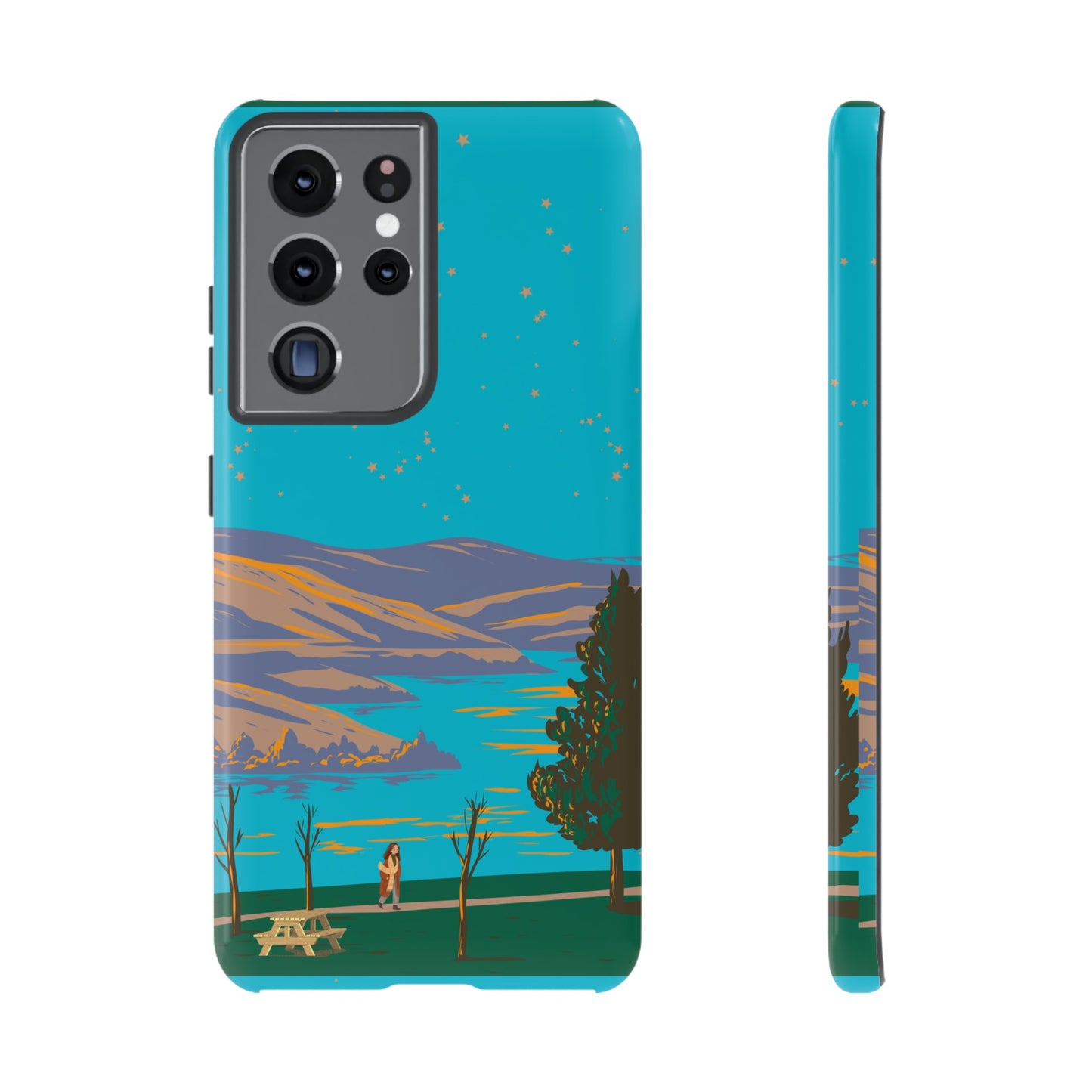 Afternoon Stroll Phone Case| iPhone 15 Plus/ Pro, 14, 13, 12| Google Pixel 7, Pro, 5| Samsung Galaxy S23 All Major Phone Models