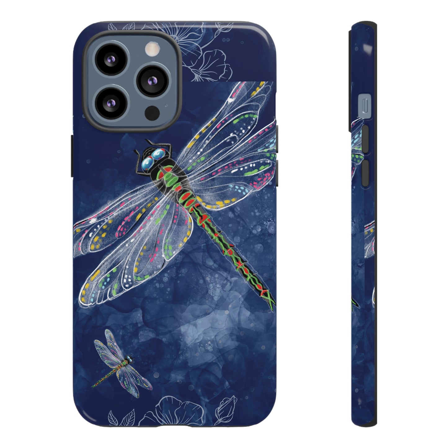 Dragonfly Wallpaper Phone Case | iPhone 15 Plus/ Pro, 14, 13, 12| Google Pixel 7, Pro, 5| Samsung Galaxy S23 All Major Phone Models