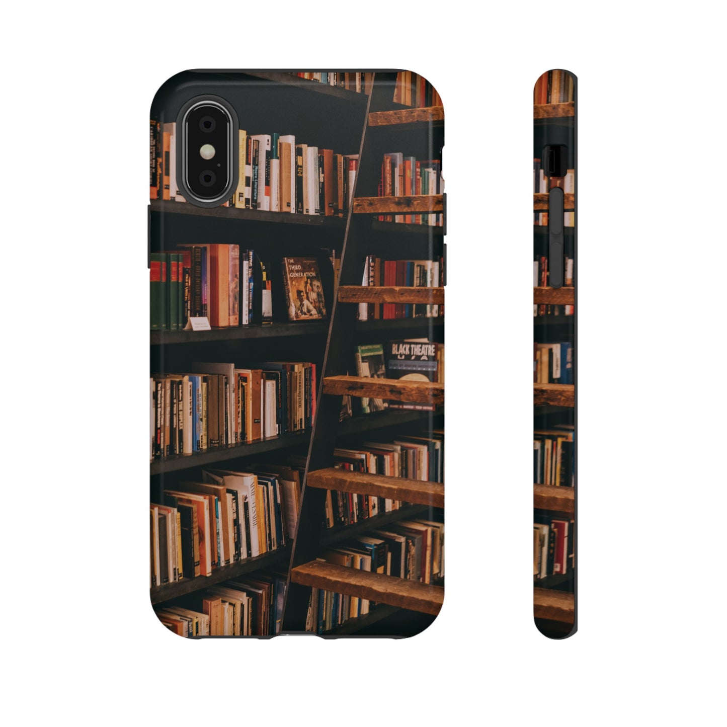 Bookcase Wallpaper Phone Case | iPhone 15 Plus/ Pro, 14, 13, 12| Google Pixel 7, Pro, 5| Samsung Galaxy S23 All Major Phone Models