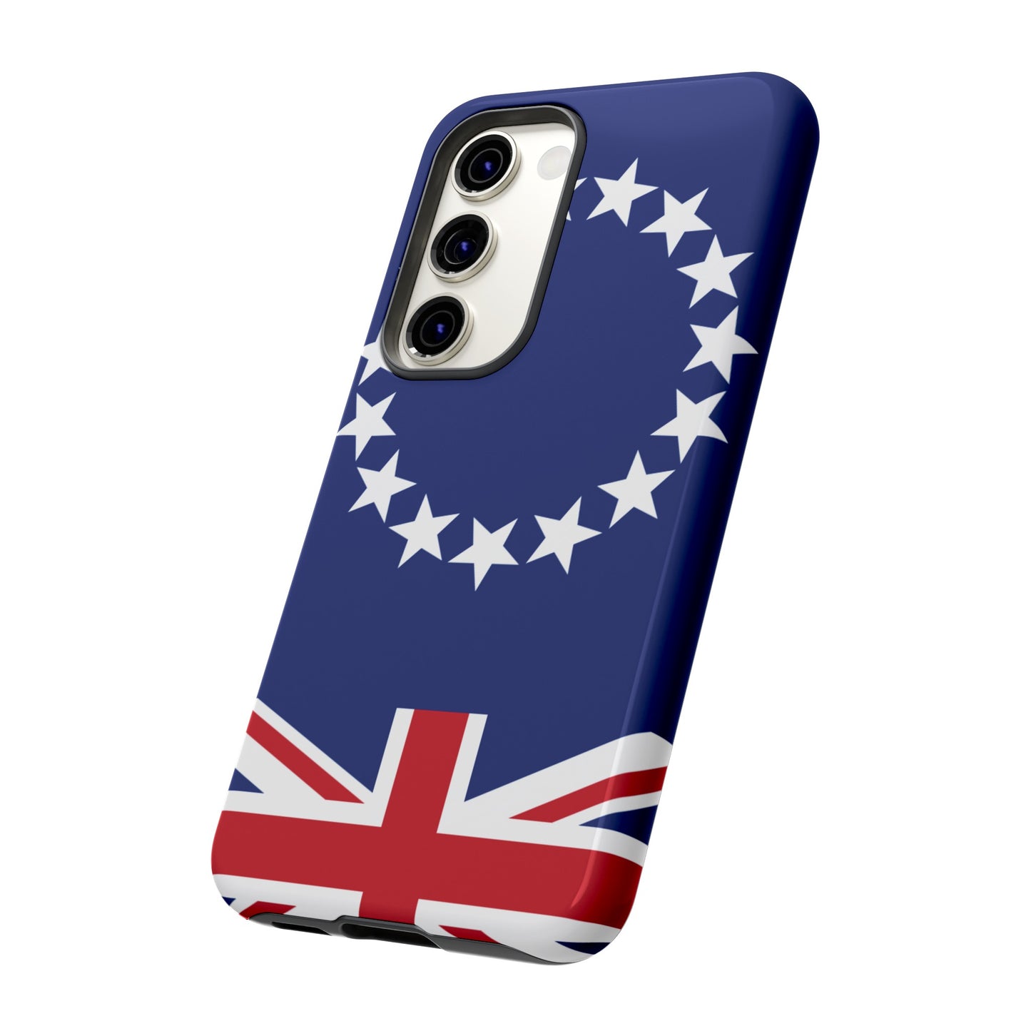 Cook Islands Flag Phone Case | iPhone 15 Plus/ Pro, 14, 13, 12| Google Pixel 7, Pro, 5| Samsung Galaxy S23 All Major Phone Models