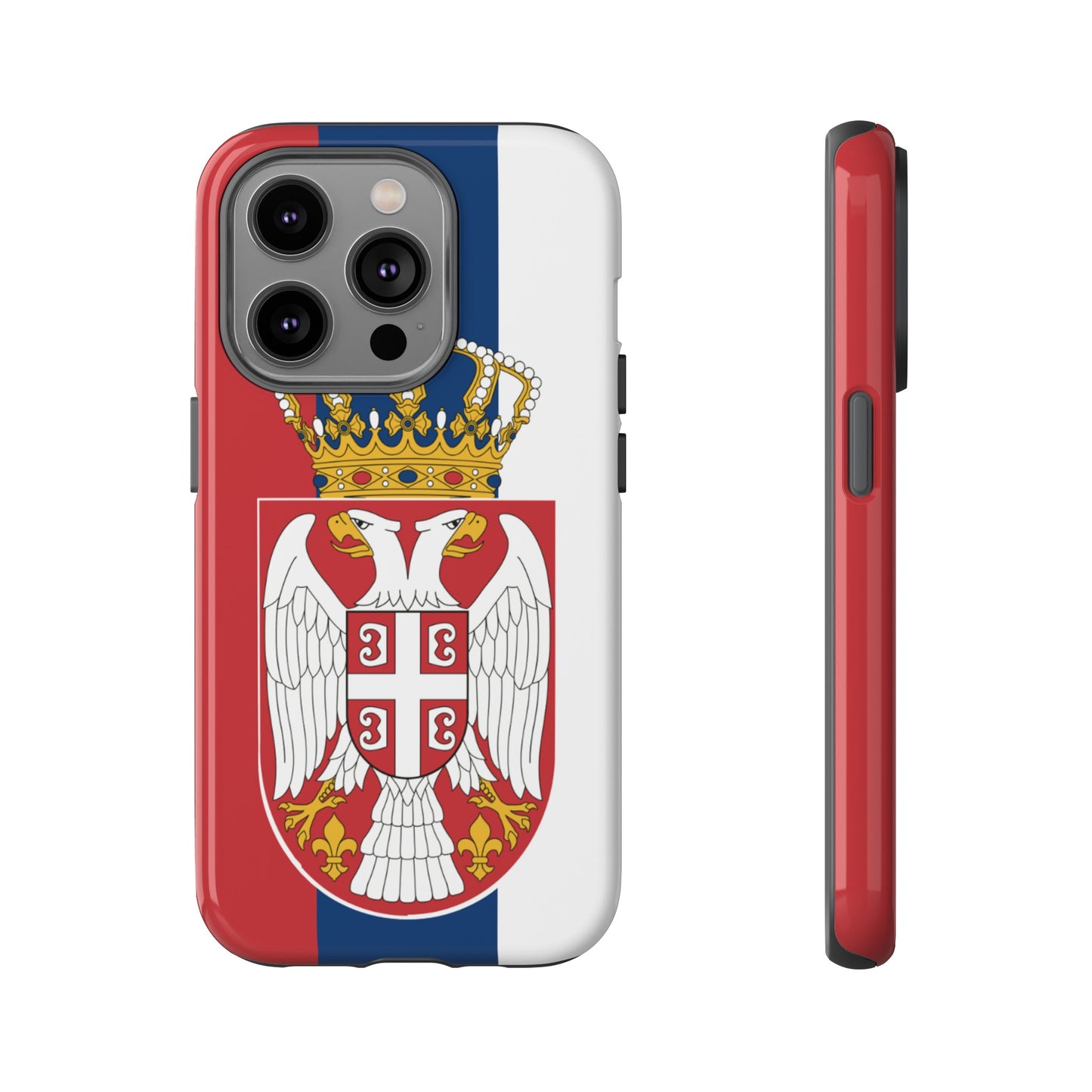 Serbia Flag Phone Case | iPhone 15 Plus/ Pro, 14, 13, 12| Google Pixel 7, Pro, 5| Samsung Galaxy S23 All Major Phone Models